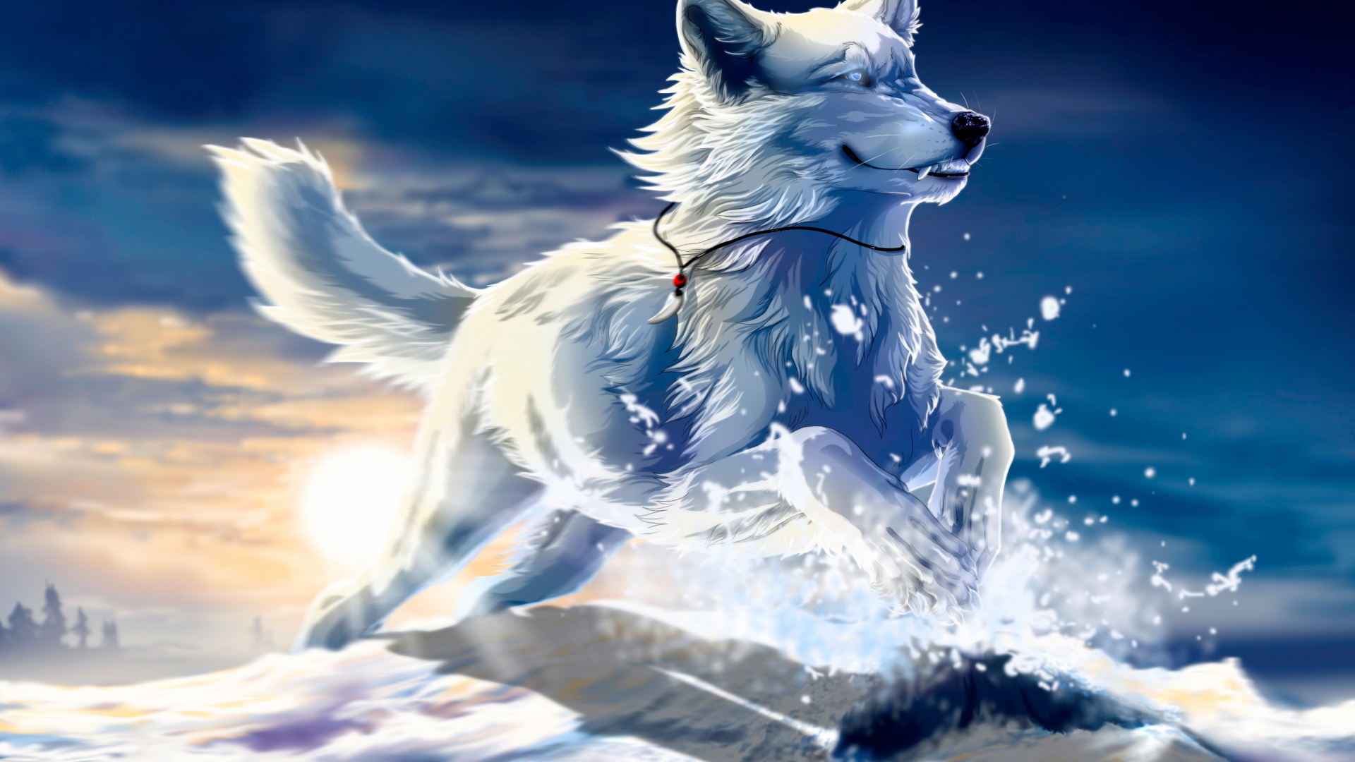 Cool Blue Wolf Wallpapers Wallpapers