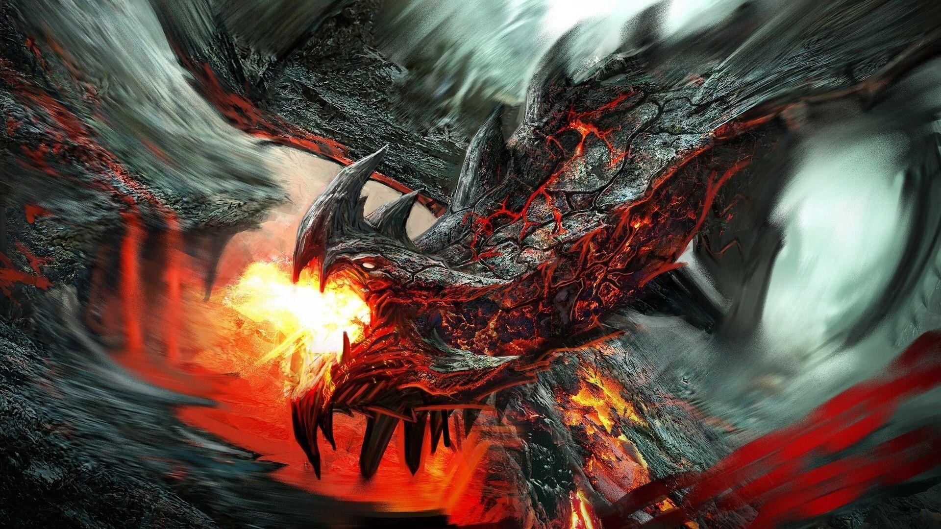 Cool Fire Dragon Wallpapers