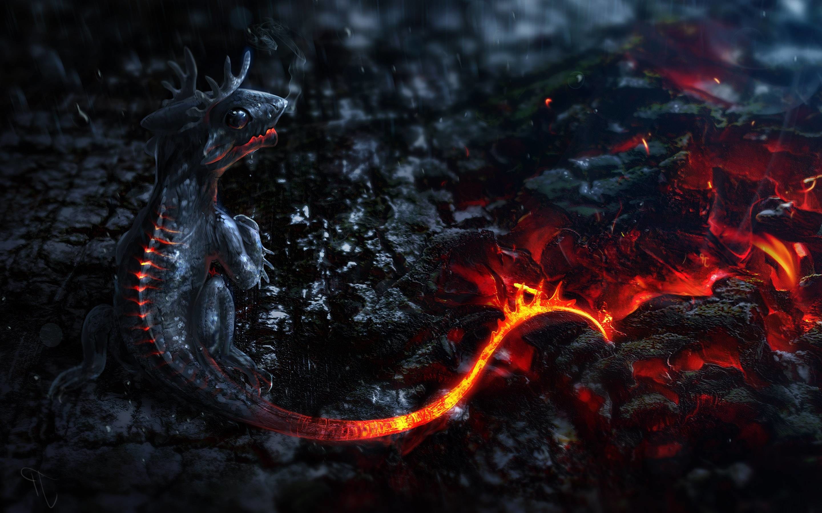 Cool Fire Dragon Wallpapers