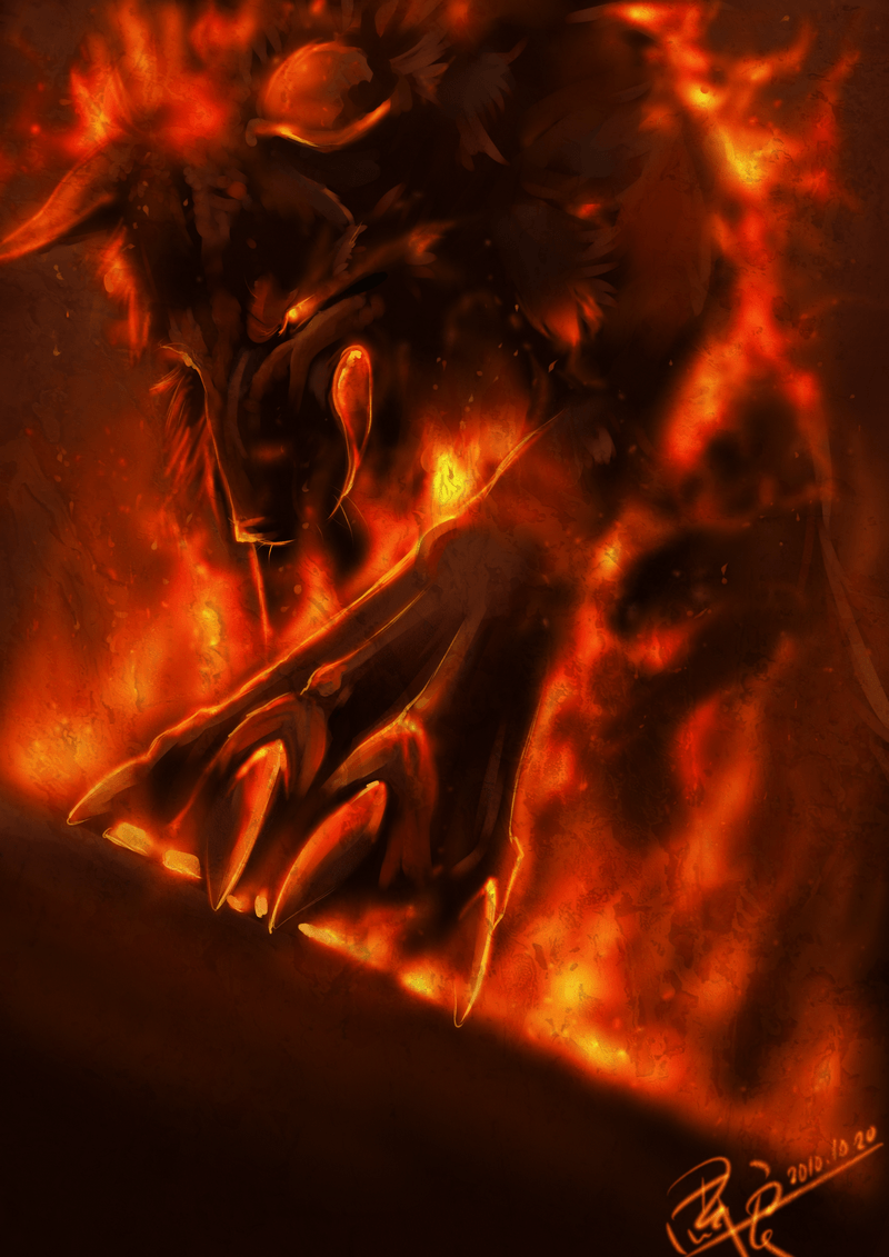 Cool Fire Wolf Wallpapers Wallpapers