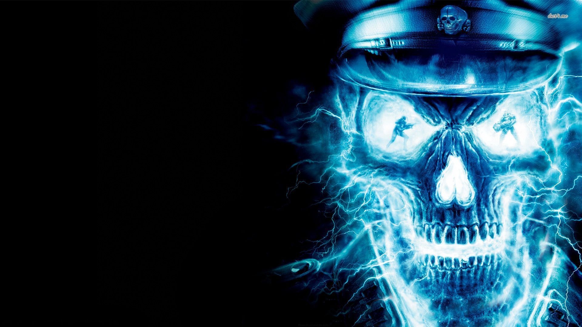 Cool Flaming Skull Wallpapers Wallpapers