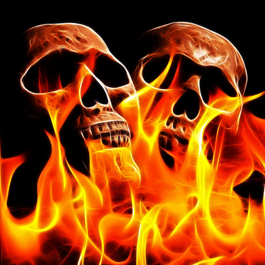 Cool Flaming Skull Wallpapers Wallpapers