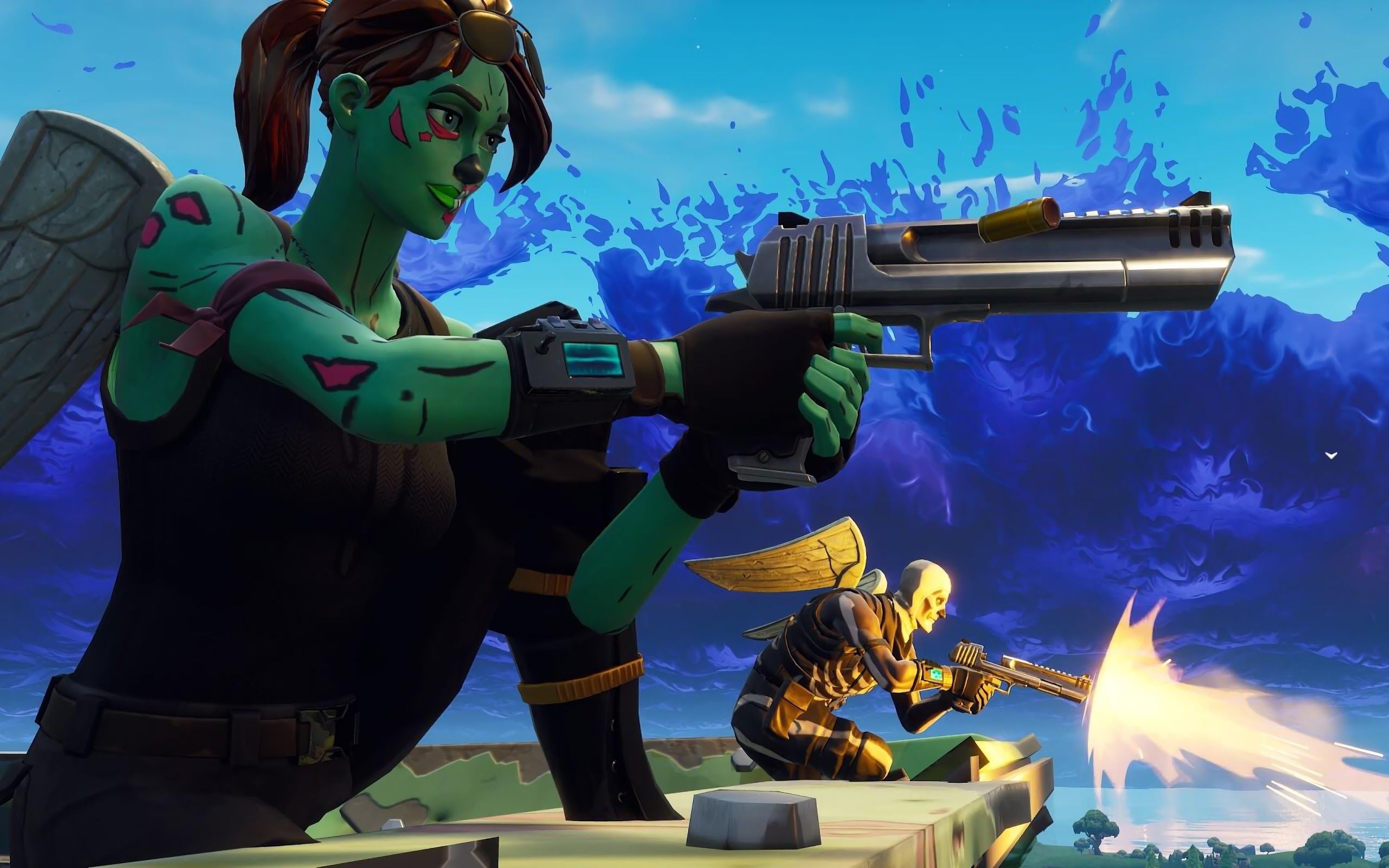 Cool Fortnite Ghoul Trooper Wallpapers Wallpapers