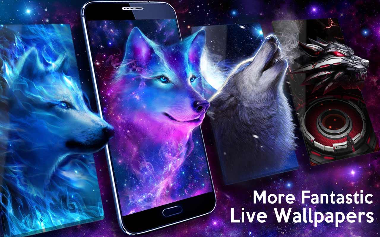 Cool Galaxy Wolves Wallpapers Wallpapers