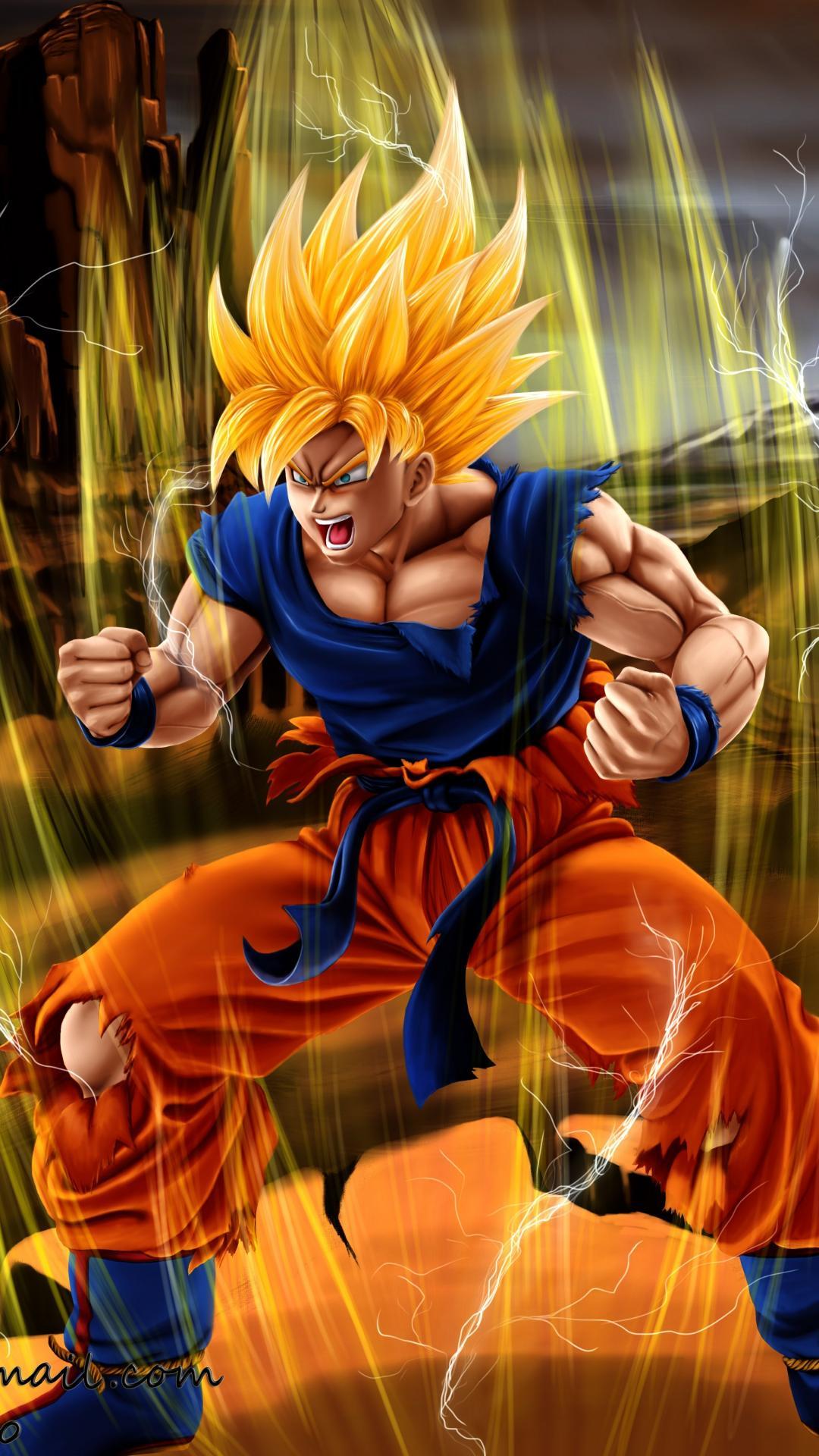 Cool Goku Hd Phone Wallpapers Wallpapers