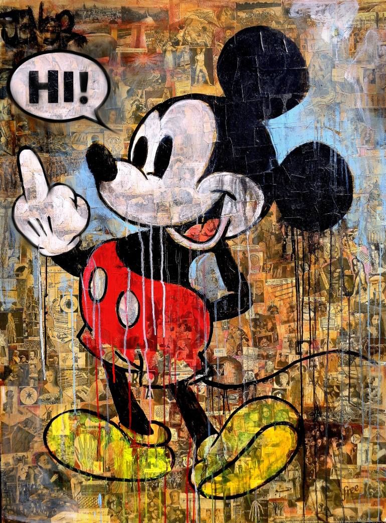 Cool Graffit Mickey Mouse Wallpapers Wallpapers