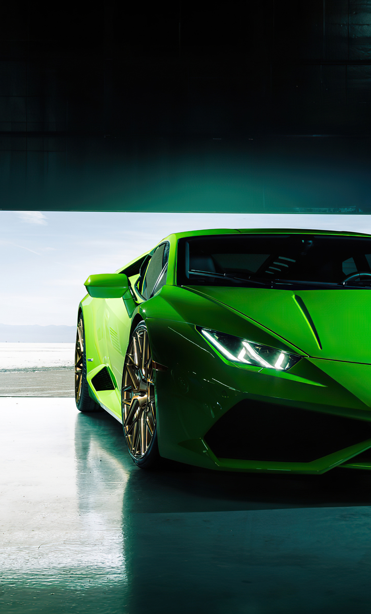 Cool Green Lamborghini Wallpapers