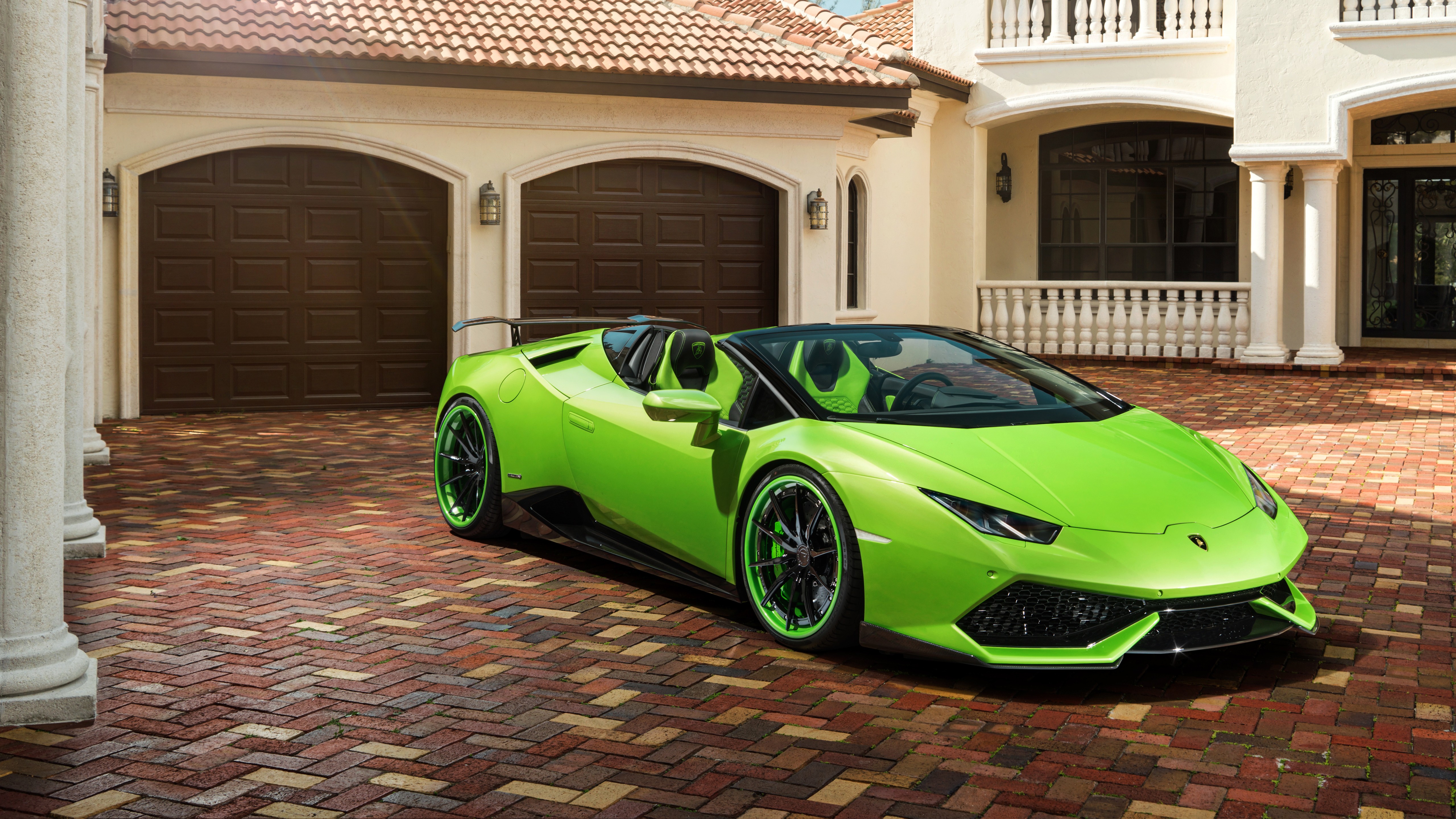 Cool Green Lamborghini Wallpapers