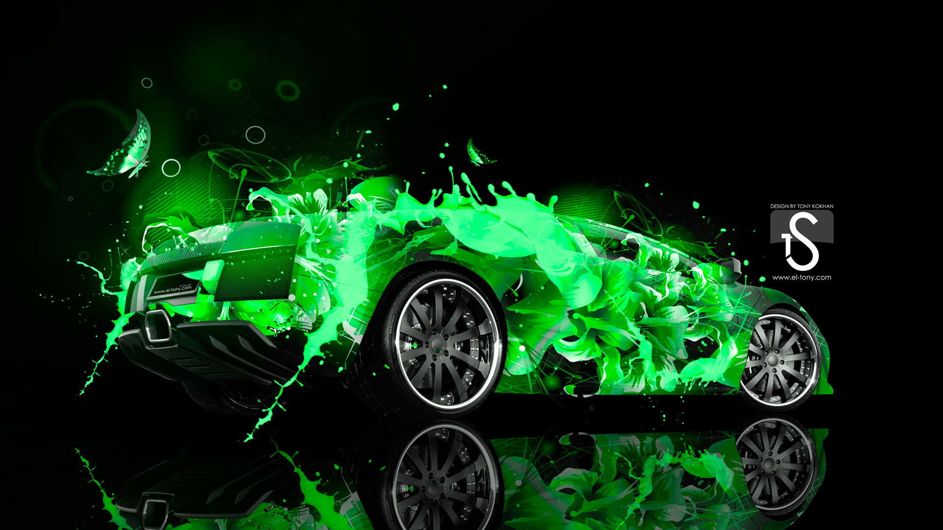 Cool Green Lamborghini Wallpapers