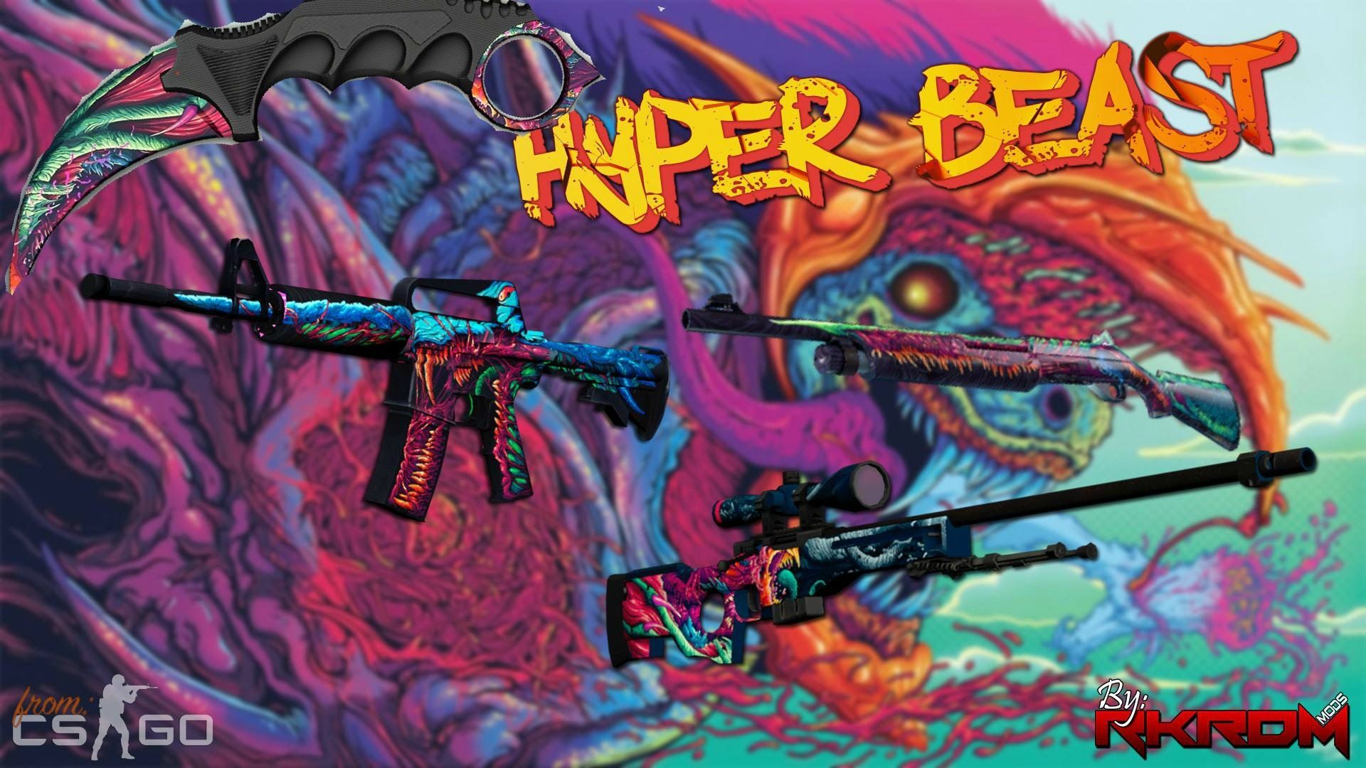 Cool M4A1 Hyperbeast Wallpapers Wallpapers