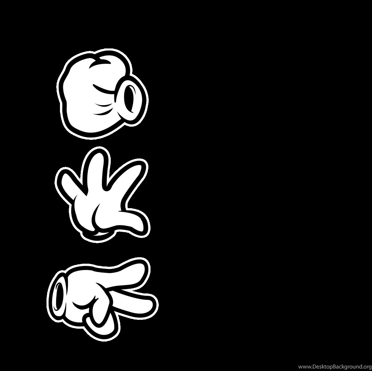 Cool Mickey Mouse Hand Wallpapers