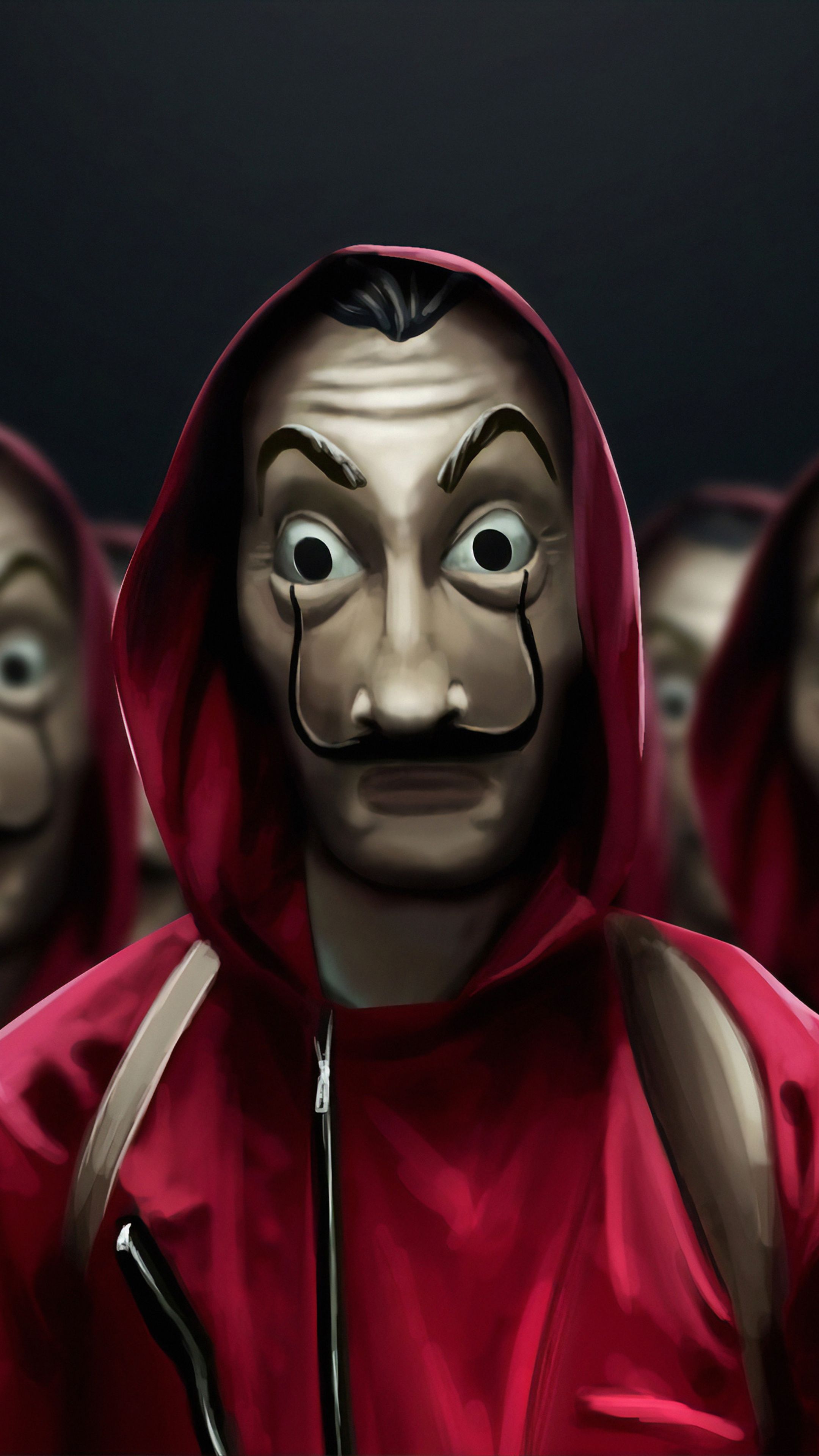 Cool Money Heist Cartoon Wallpapers Wallpapers