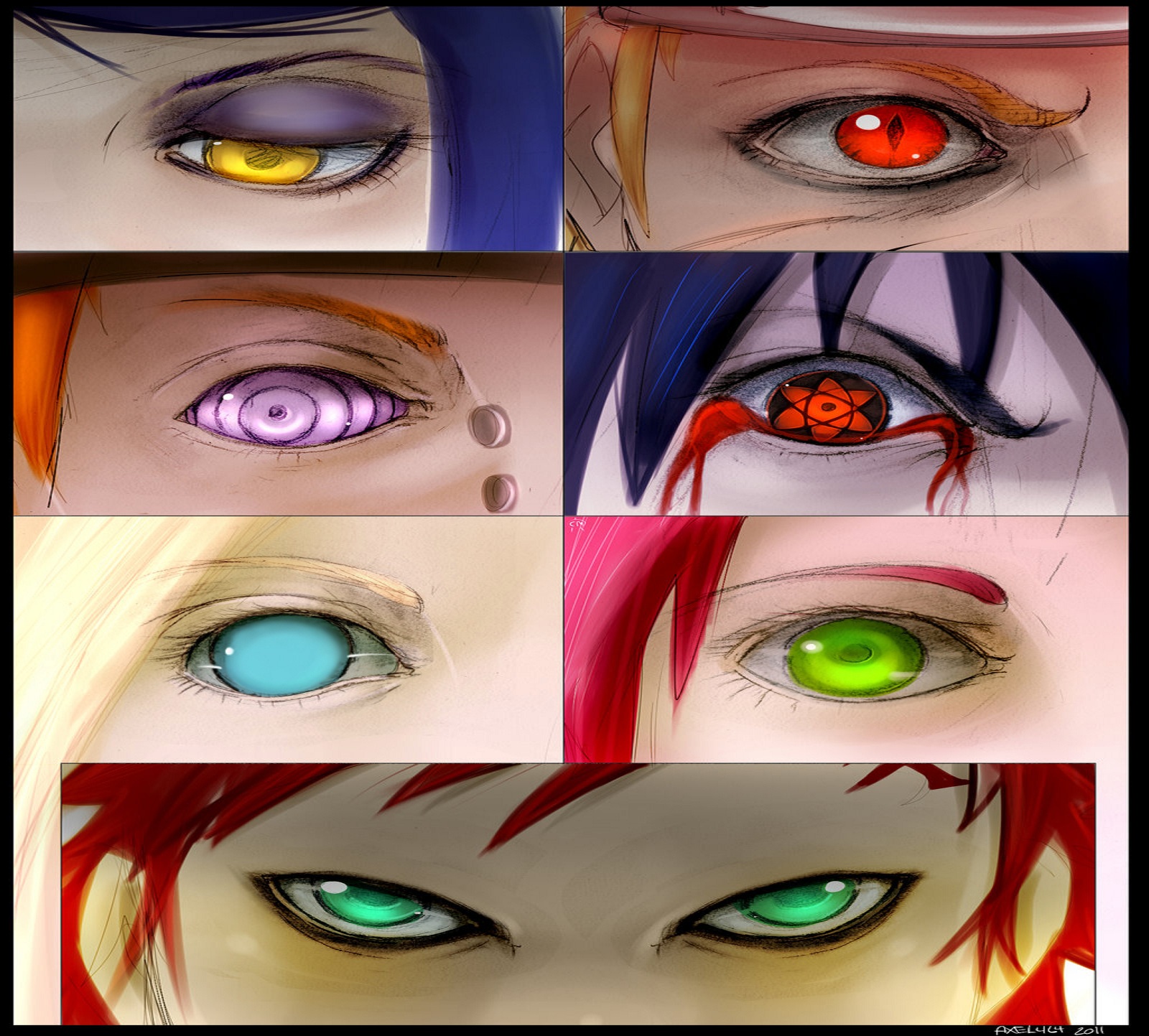 Cool Naruto Eyes Wallpapers