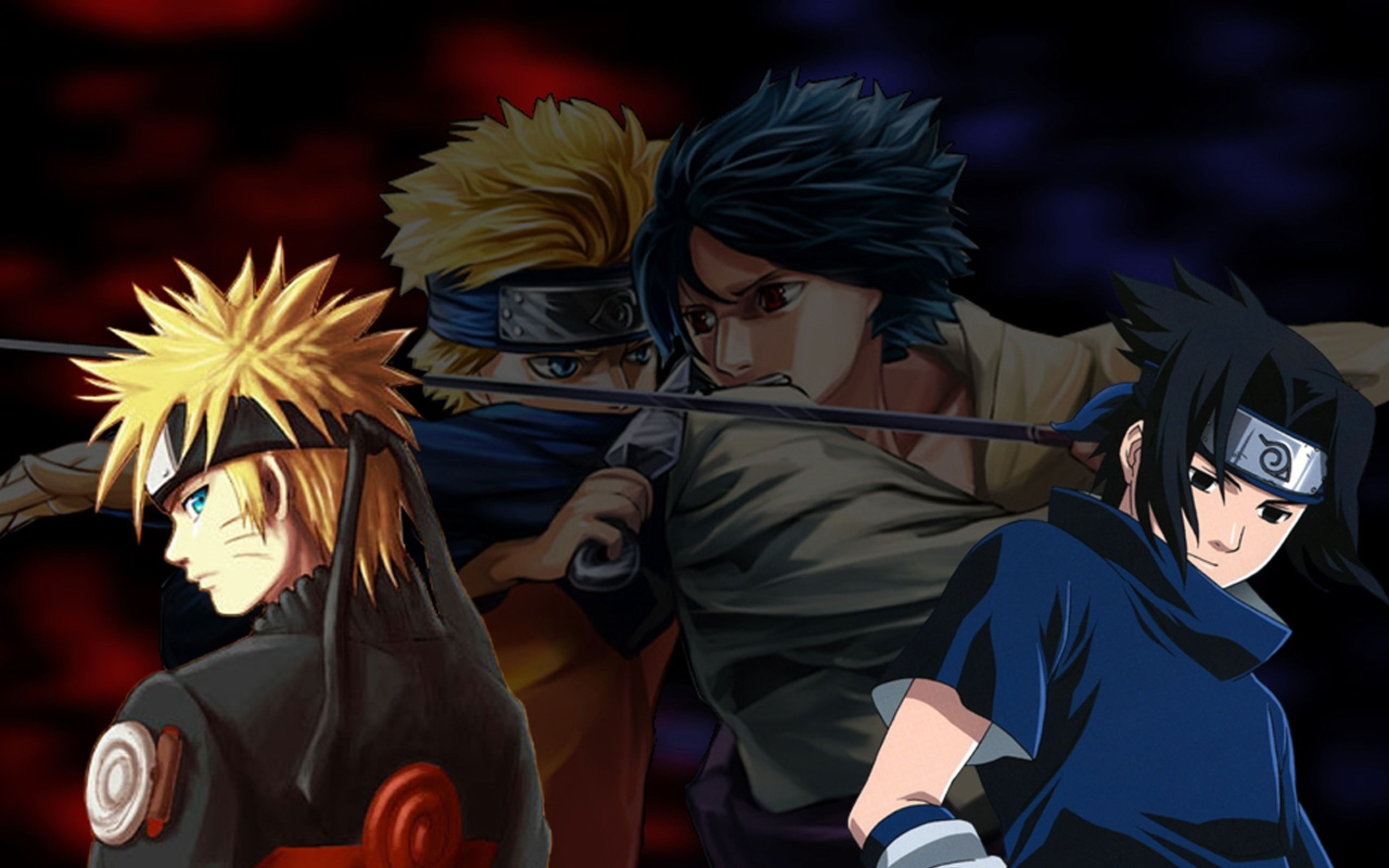 Cool Naruto Vs Sasuke Wallpapers