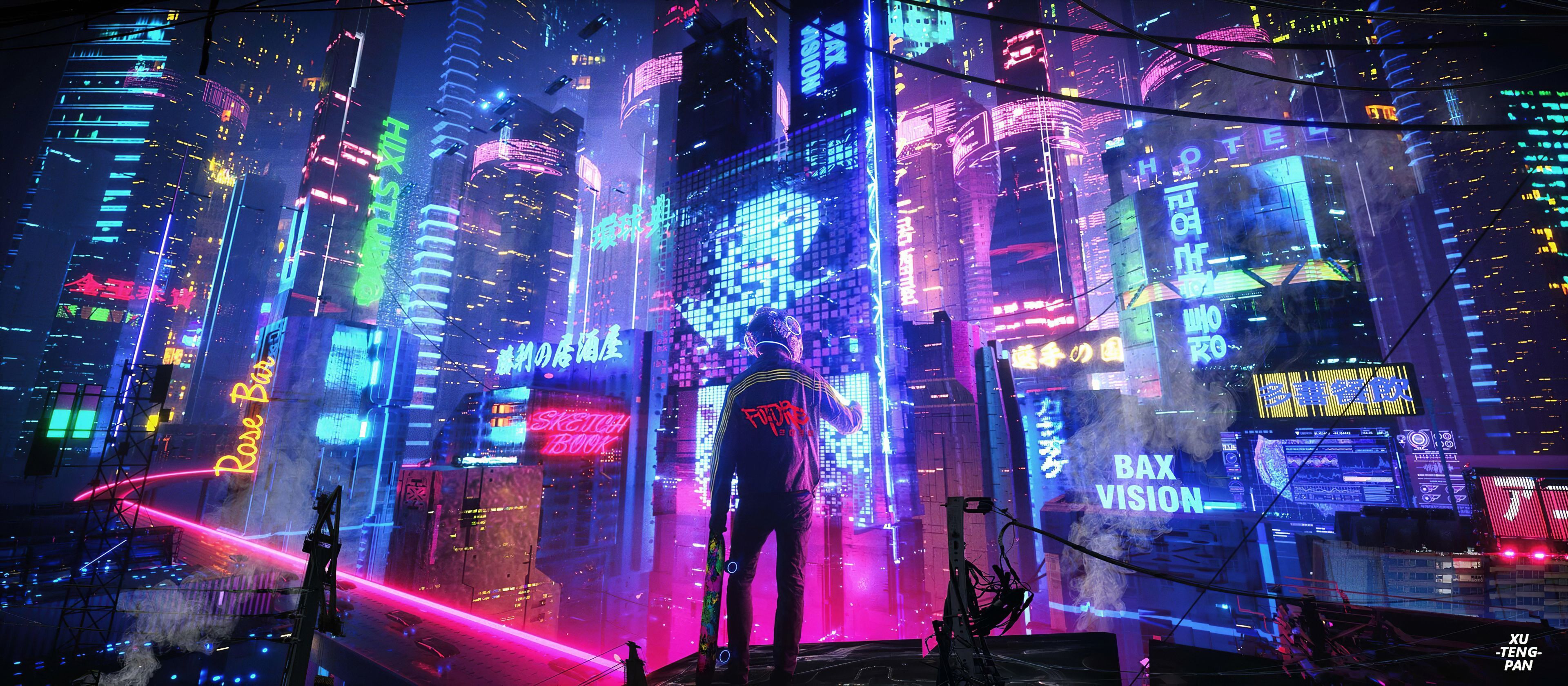 Cool Neon Anime Wallpapers