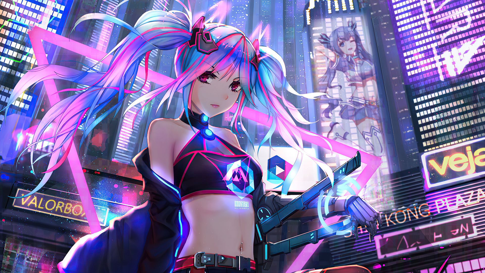 Cool Neon Anime Wallpapers