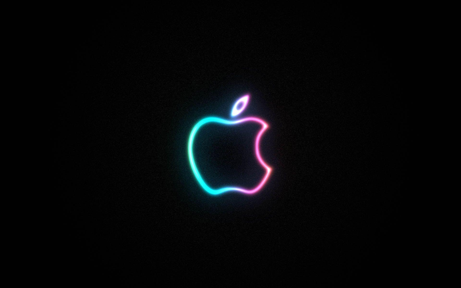 Cool Neon Apple Wallpapers