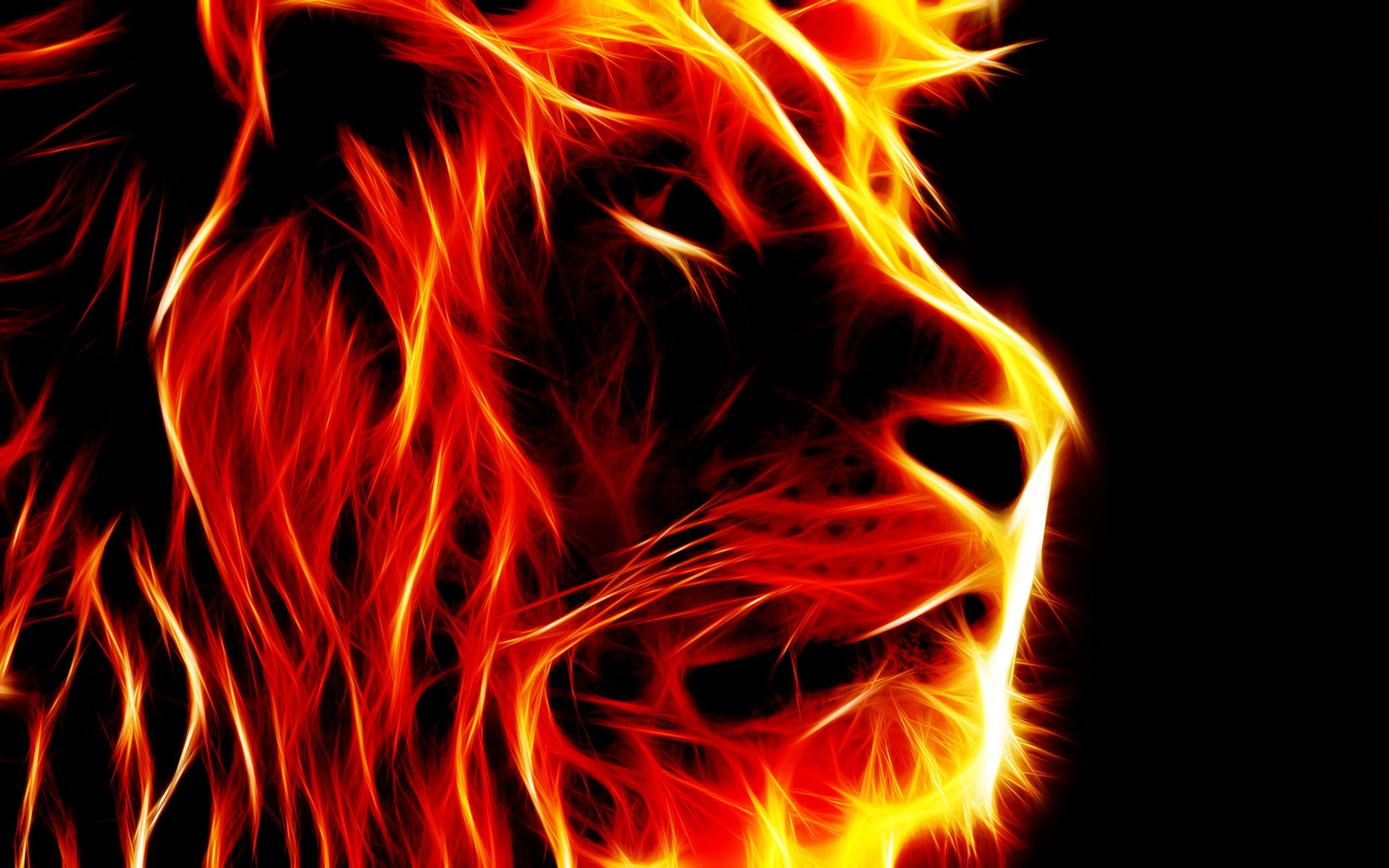 Cool Neon Lion Wallpapers