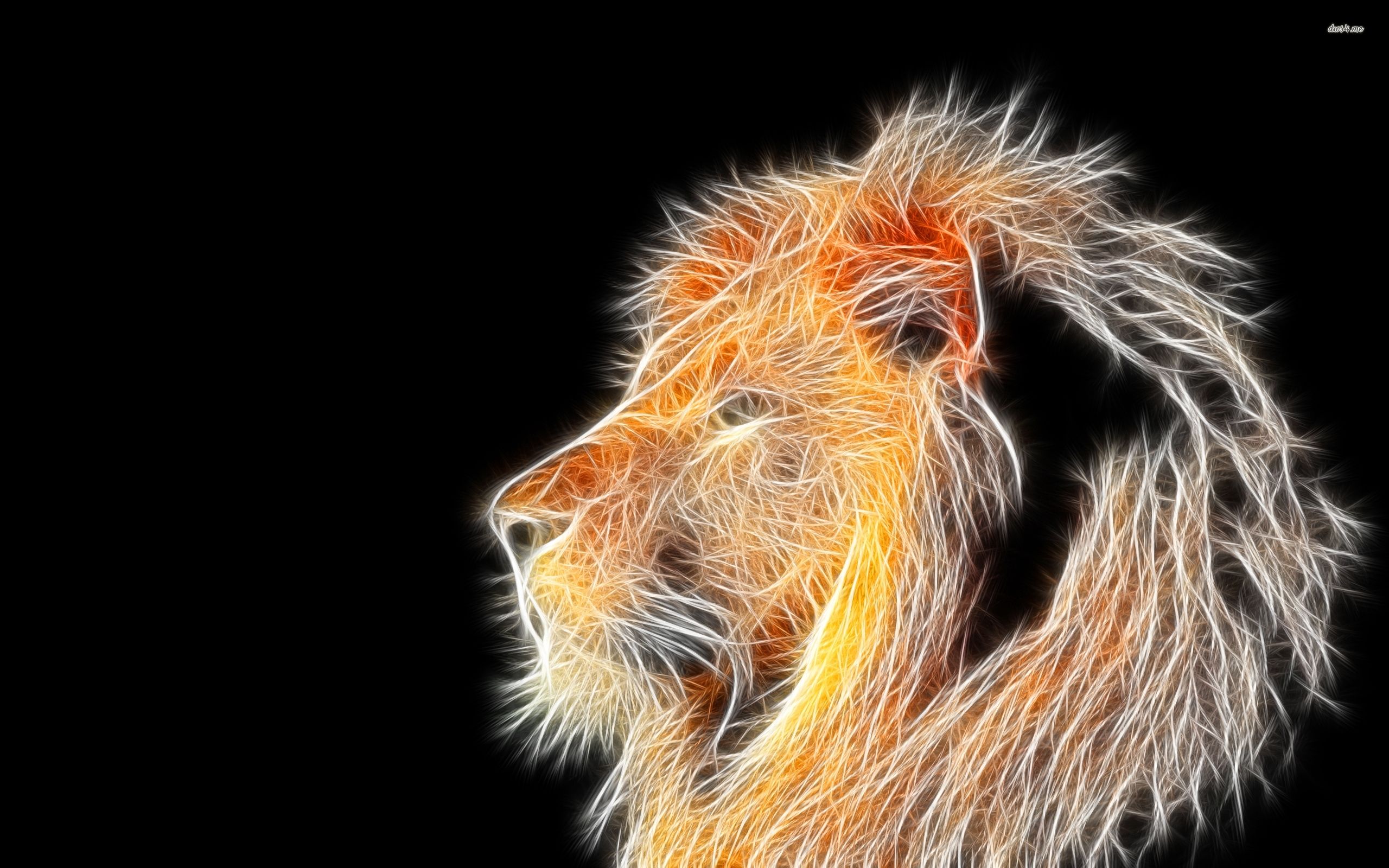 Cool Neon Lion Wallpapers