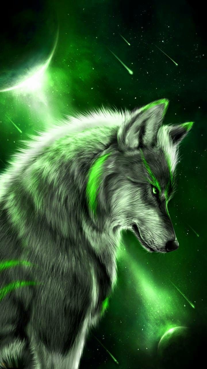 Cool Neon Wolves Wallpapers Wallpapers