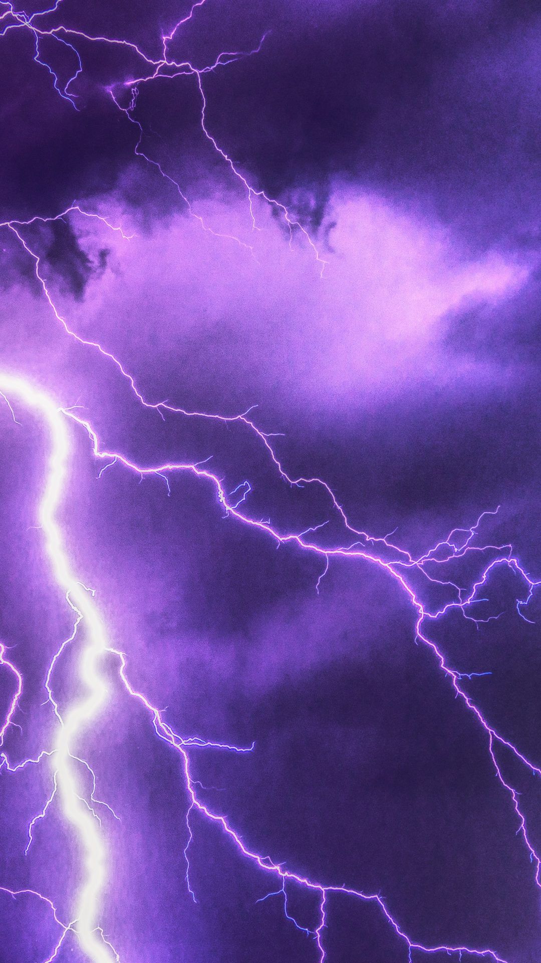 Cool Purple Lightning Wallpapers