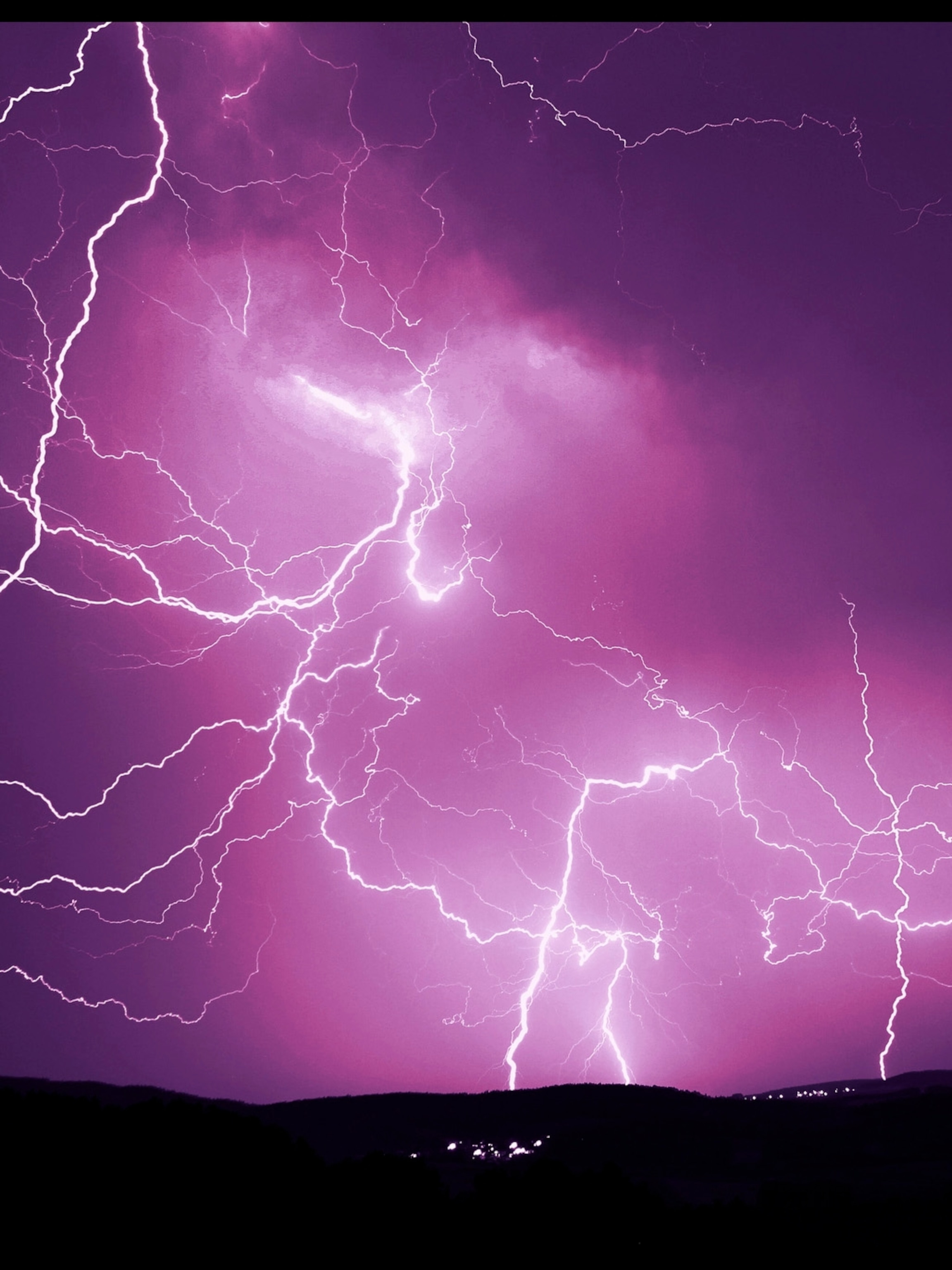 Cool Purple Lightning Wallpapers