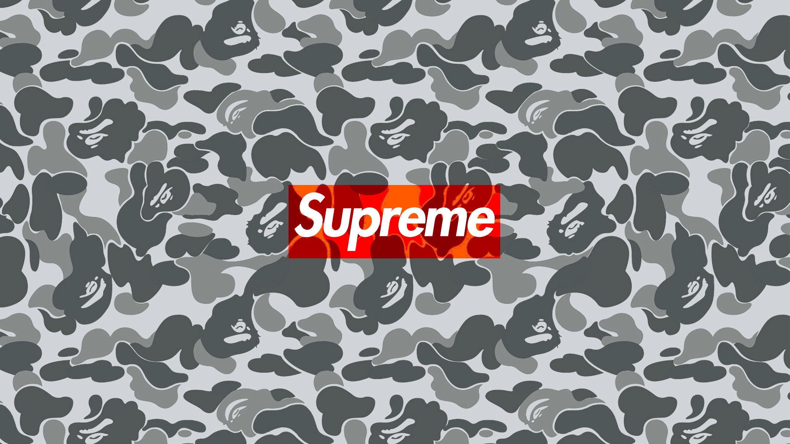 Cool Supreme Bape Wallpapers