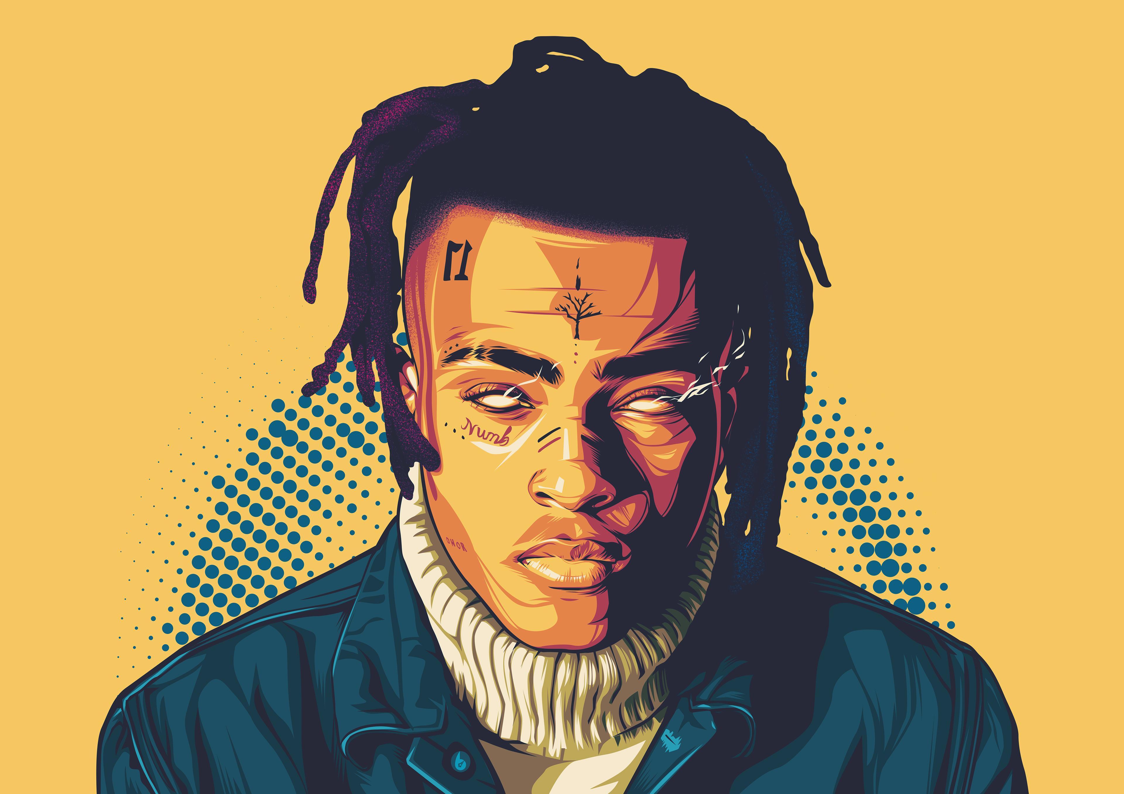 Cool Xxxtentacion Cartoon Wallpapers Wallpapers