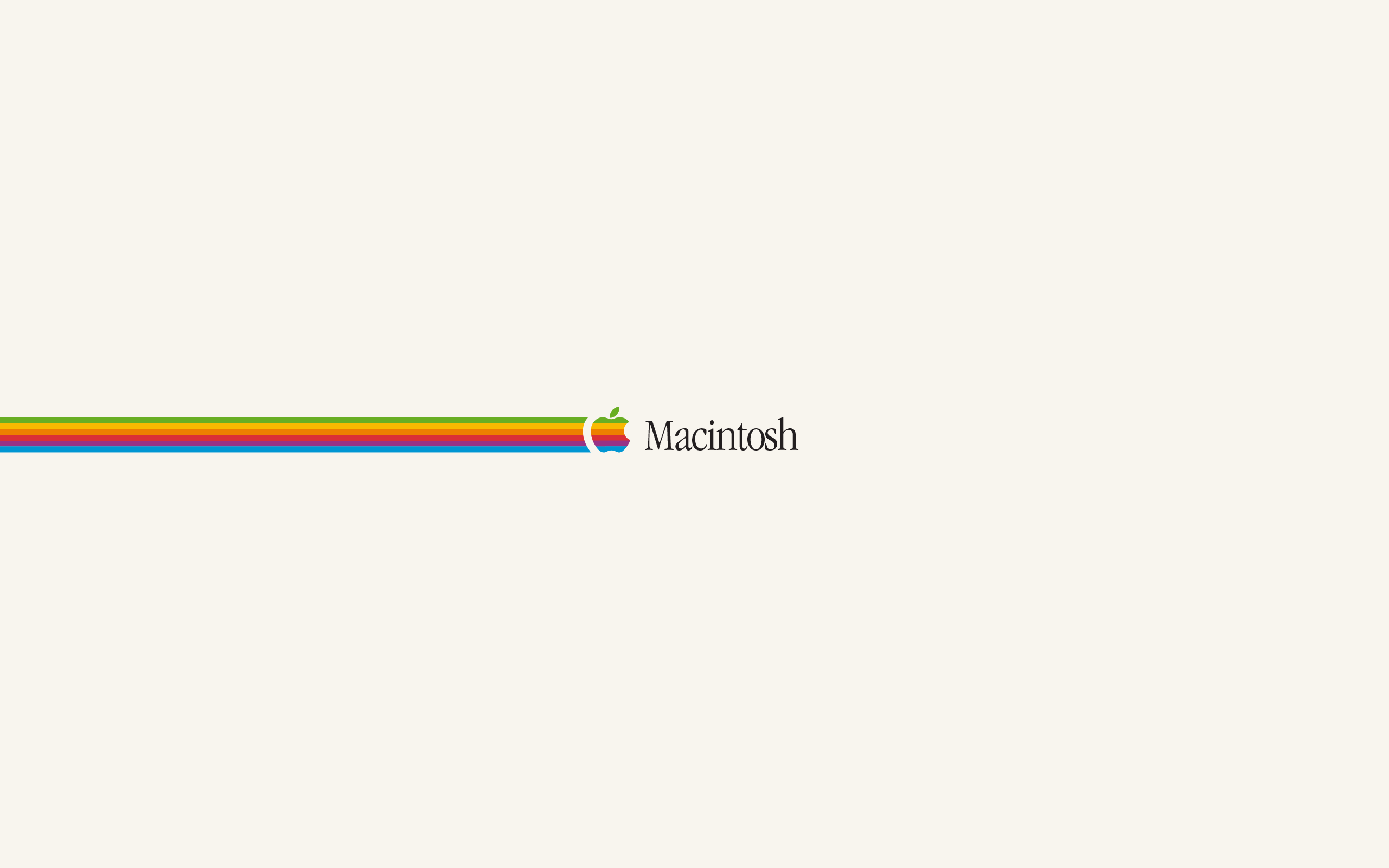 Retro Apple Logo Wallpapers