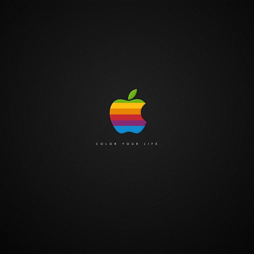 Retro Apple Logo Wallpapers