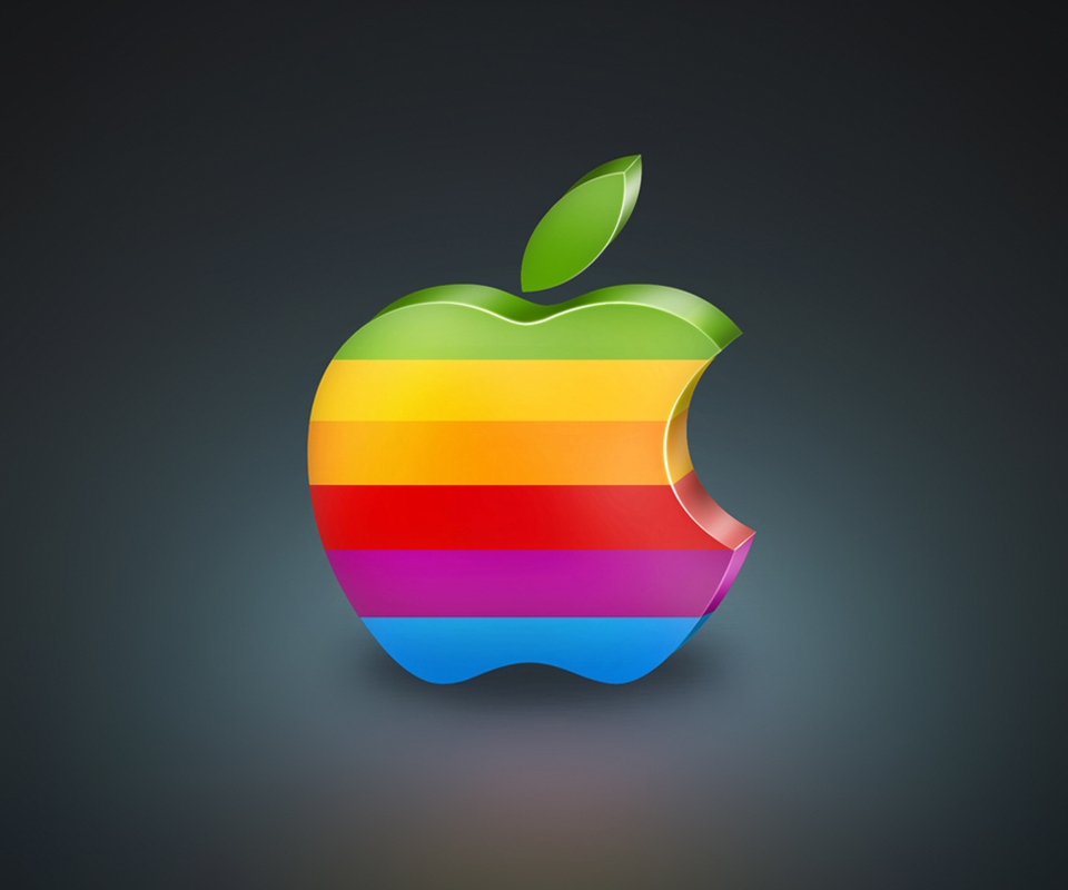 Retro Apple Logo Wallpapers