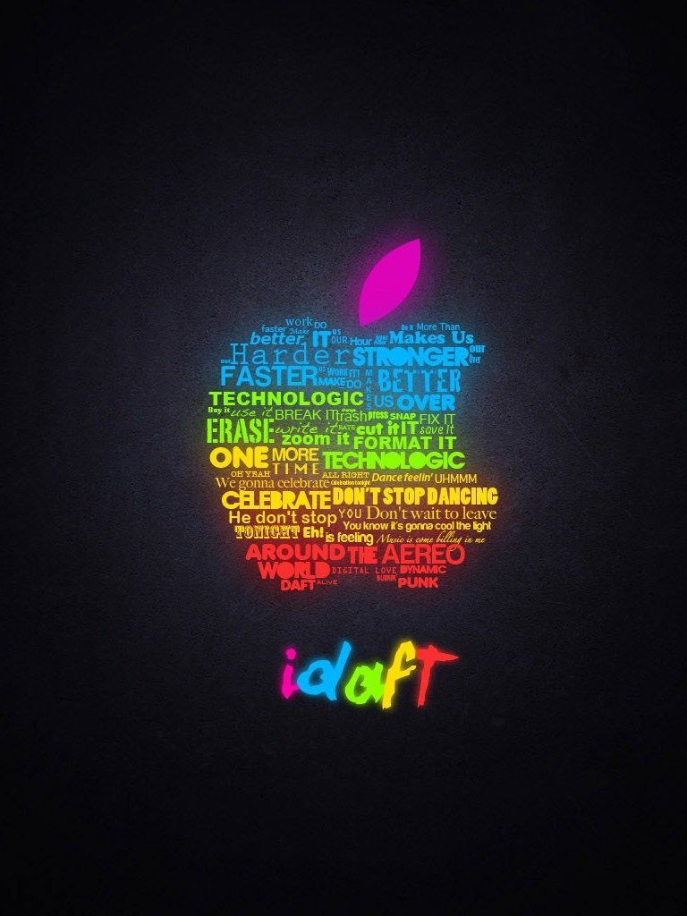 Retro Apple Logo Wallpapers