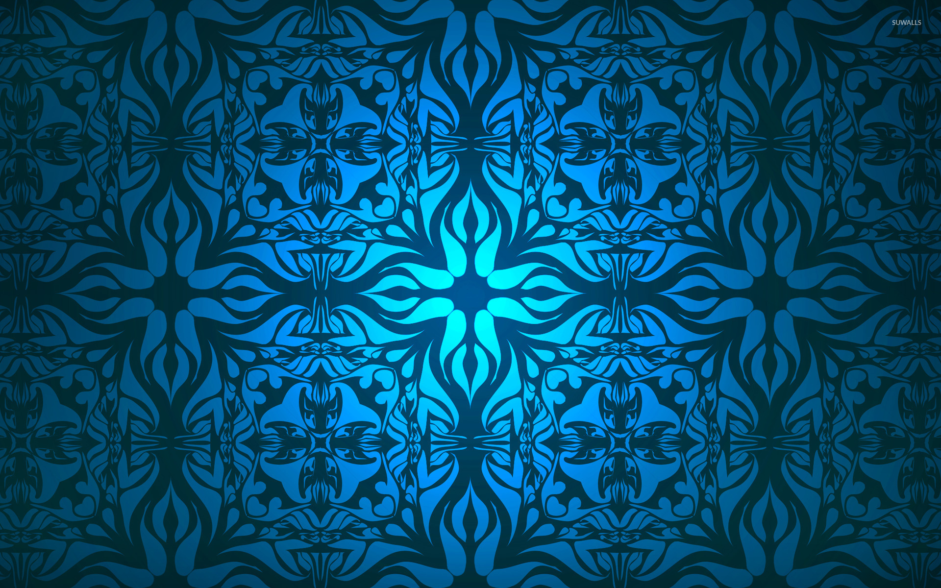 Retro Blue Wallpapers