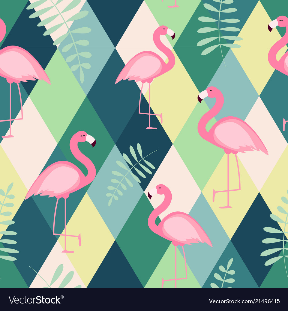 Retro Flamingo Wallpapers
