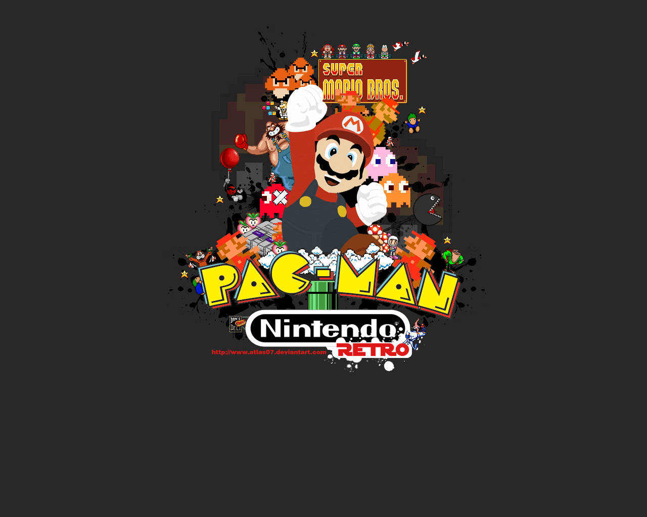 Retro Game Montage Wallpapers Wallpapers