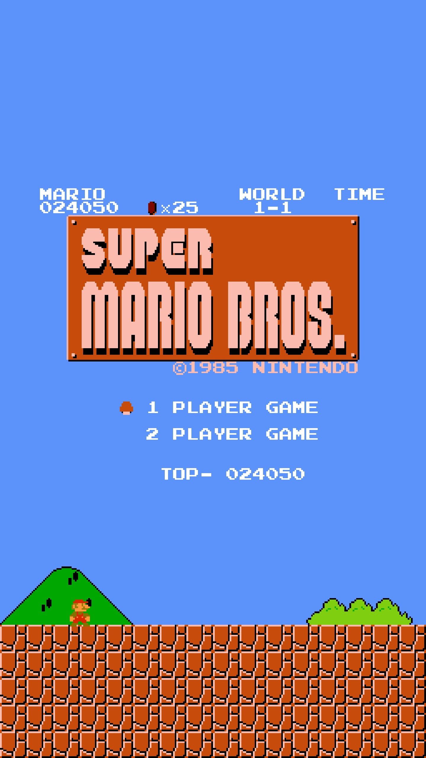 Retro Mario Wallpapers