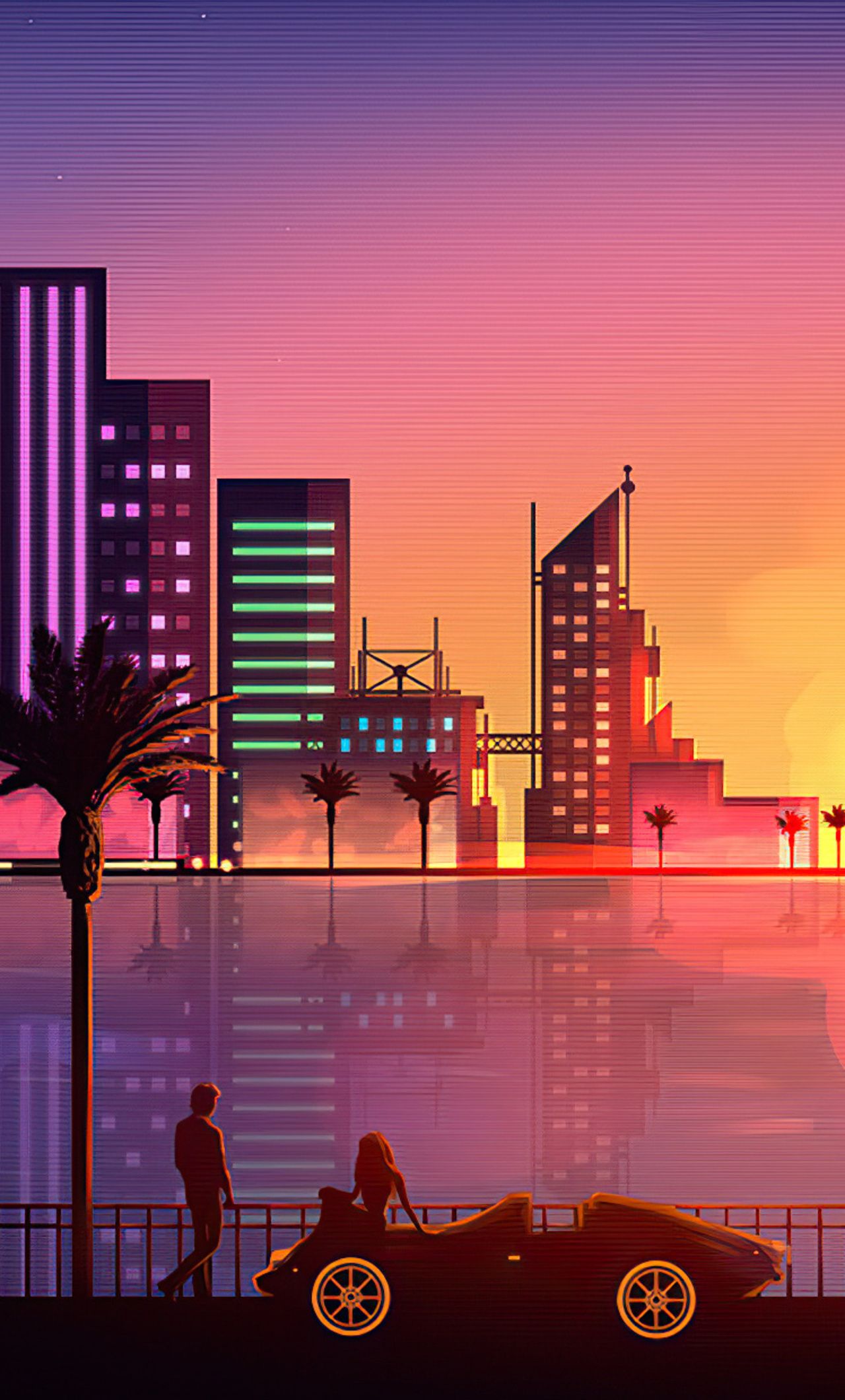 Retro Miami Wallpapers