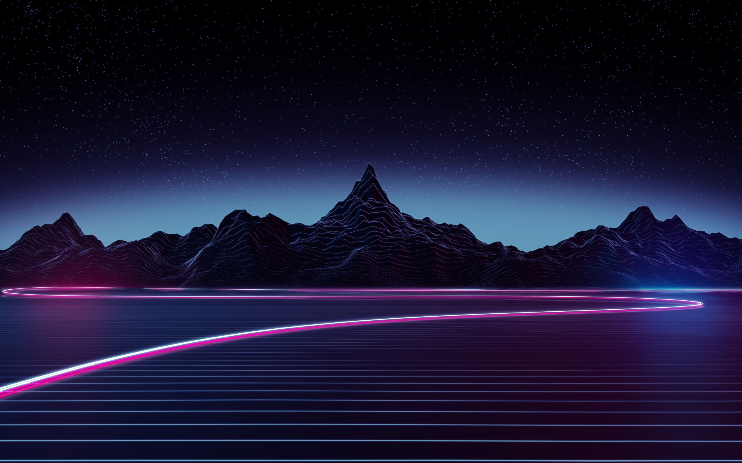 Retro Mountains Wallpapers Wallpapers