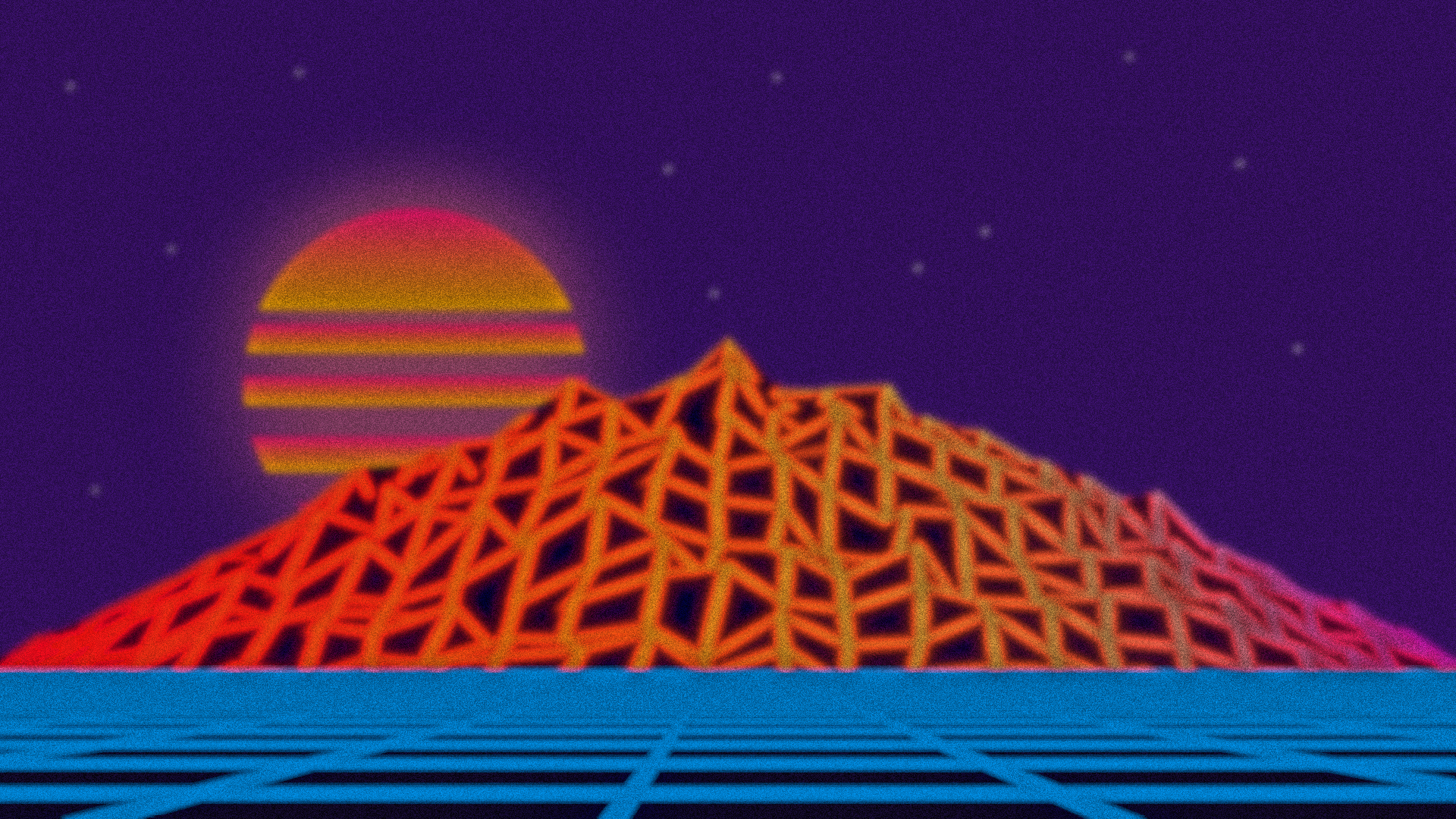 Retro Mountains Wallpapers Wallpapers