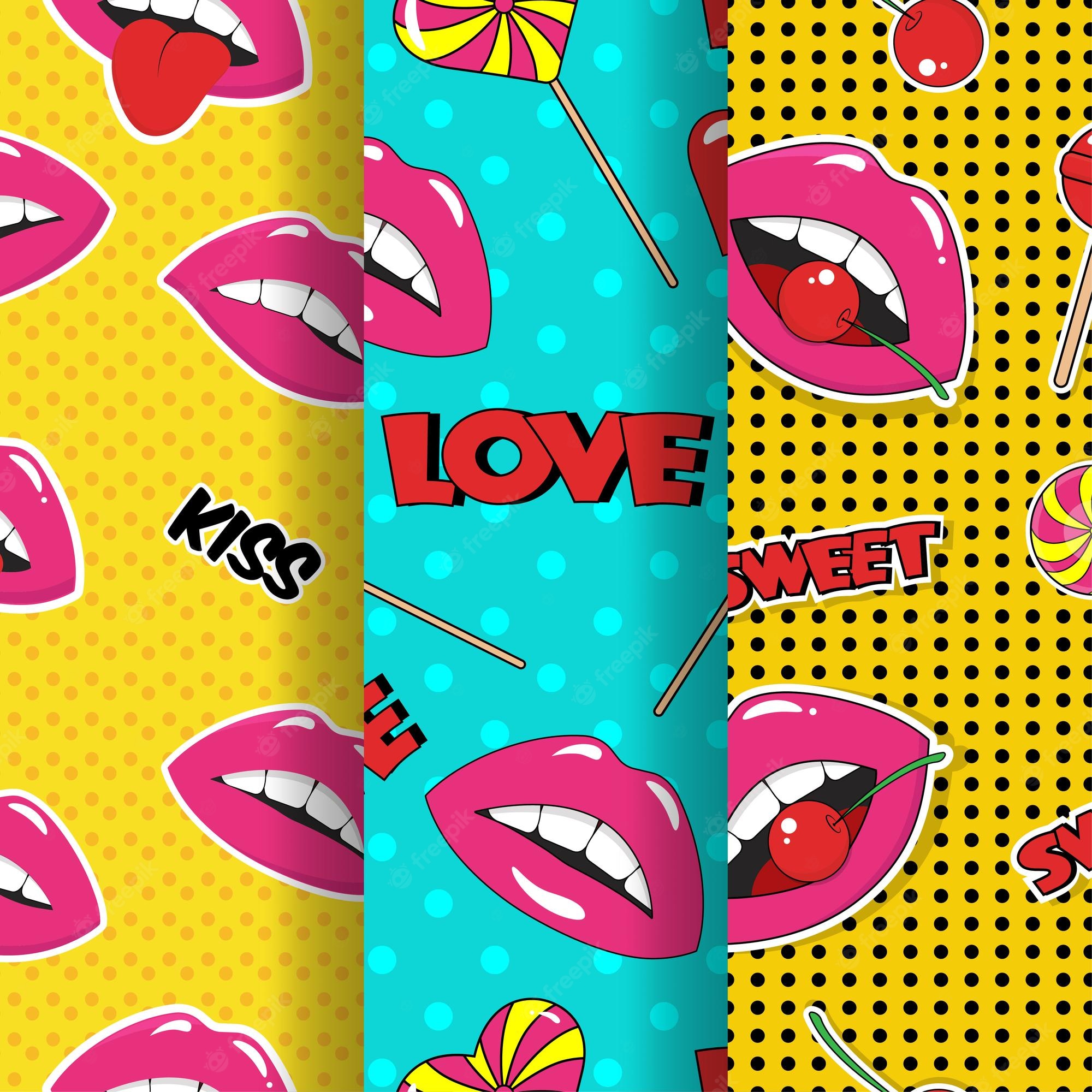 Retro Pop Art Wallpapers