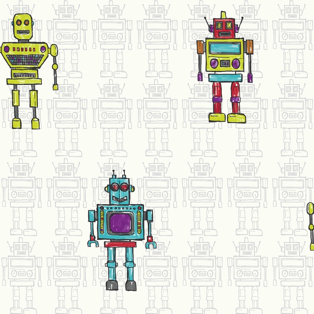 Retro Robot Wallpapers Wallpapers