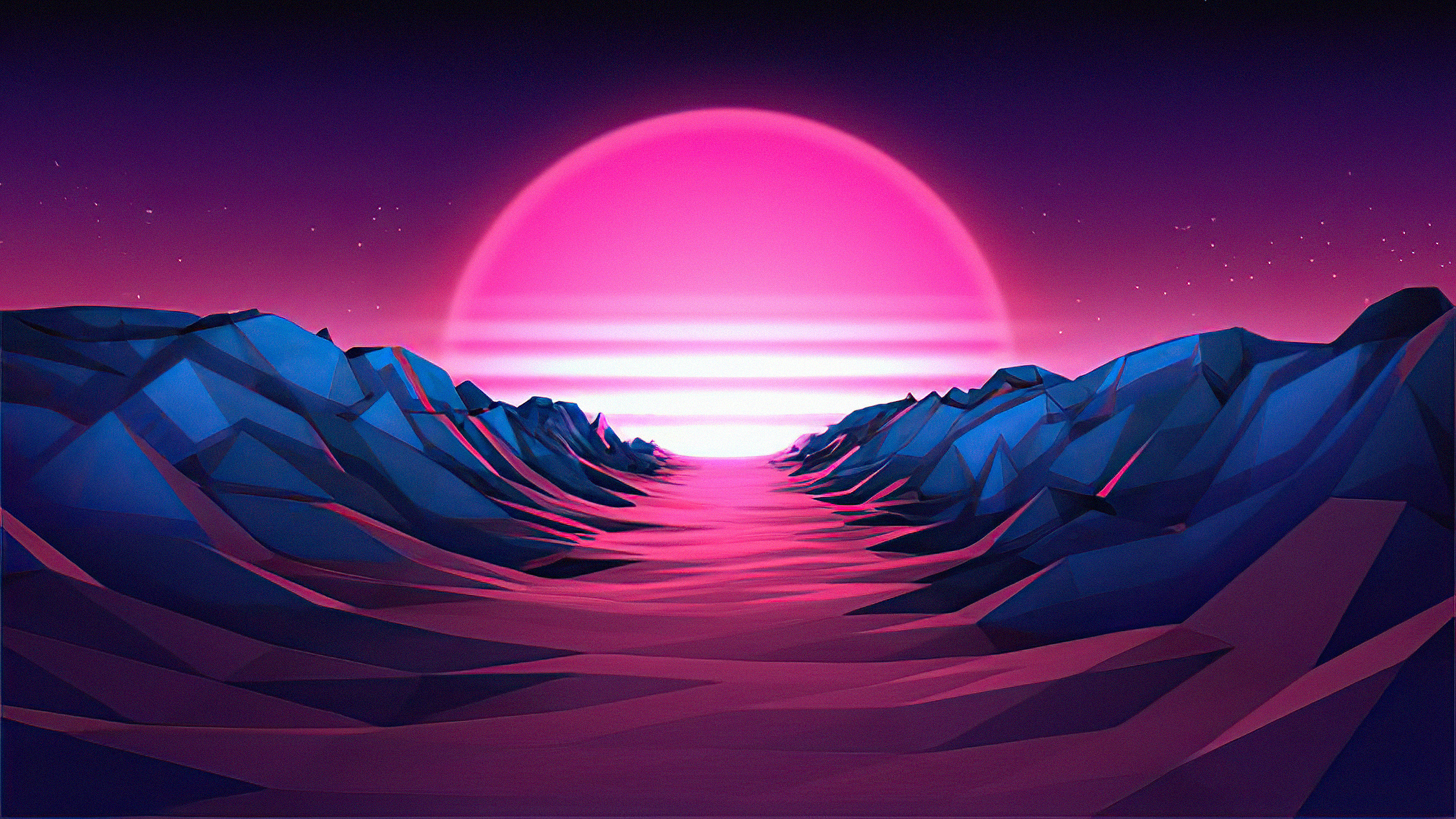 Retro Sunset Wallpapers Wallpapers