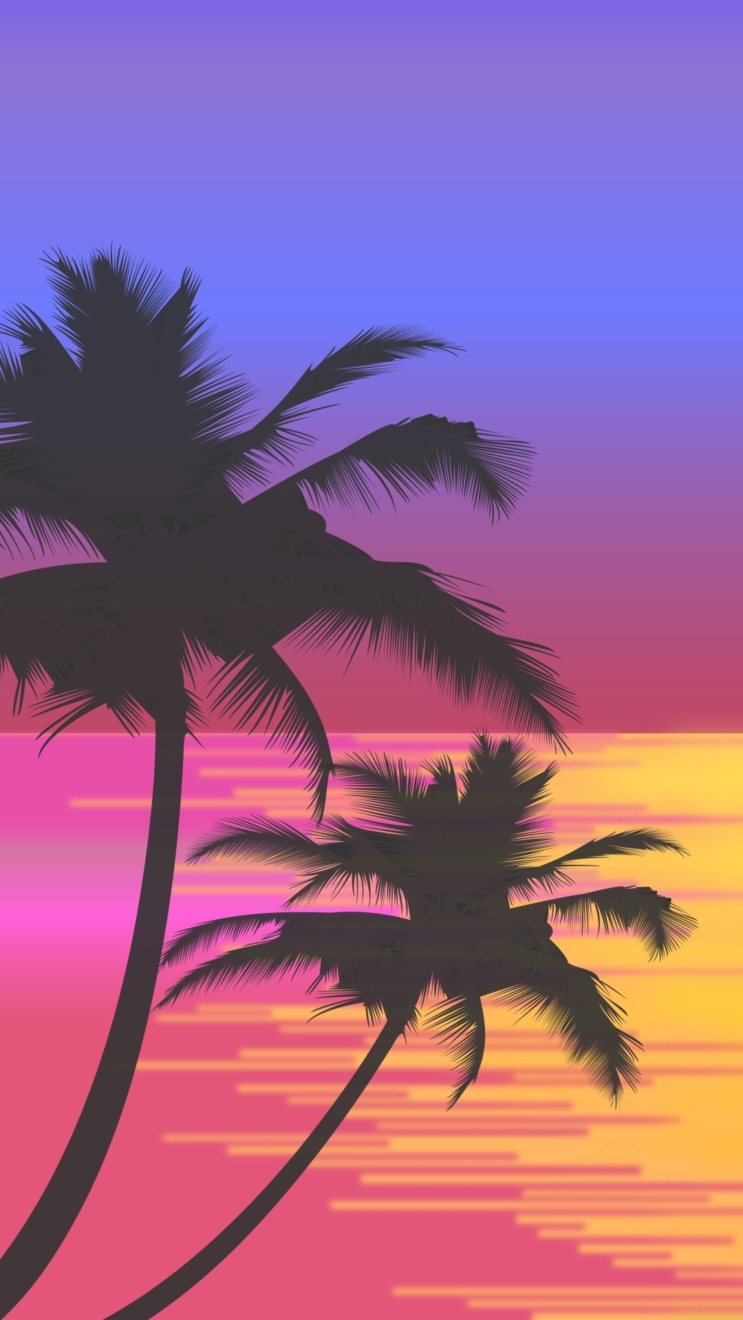 Retro Sunset Wallpapers Wallpapers