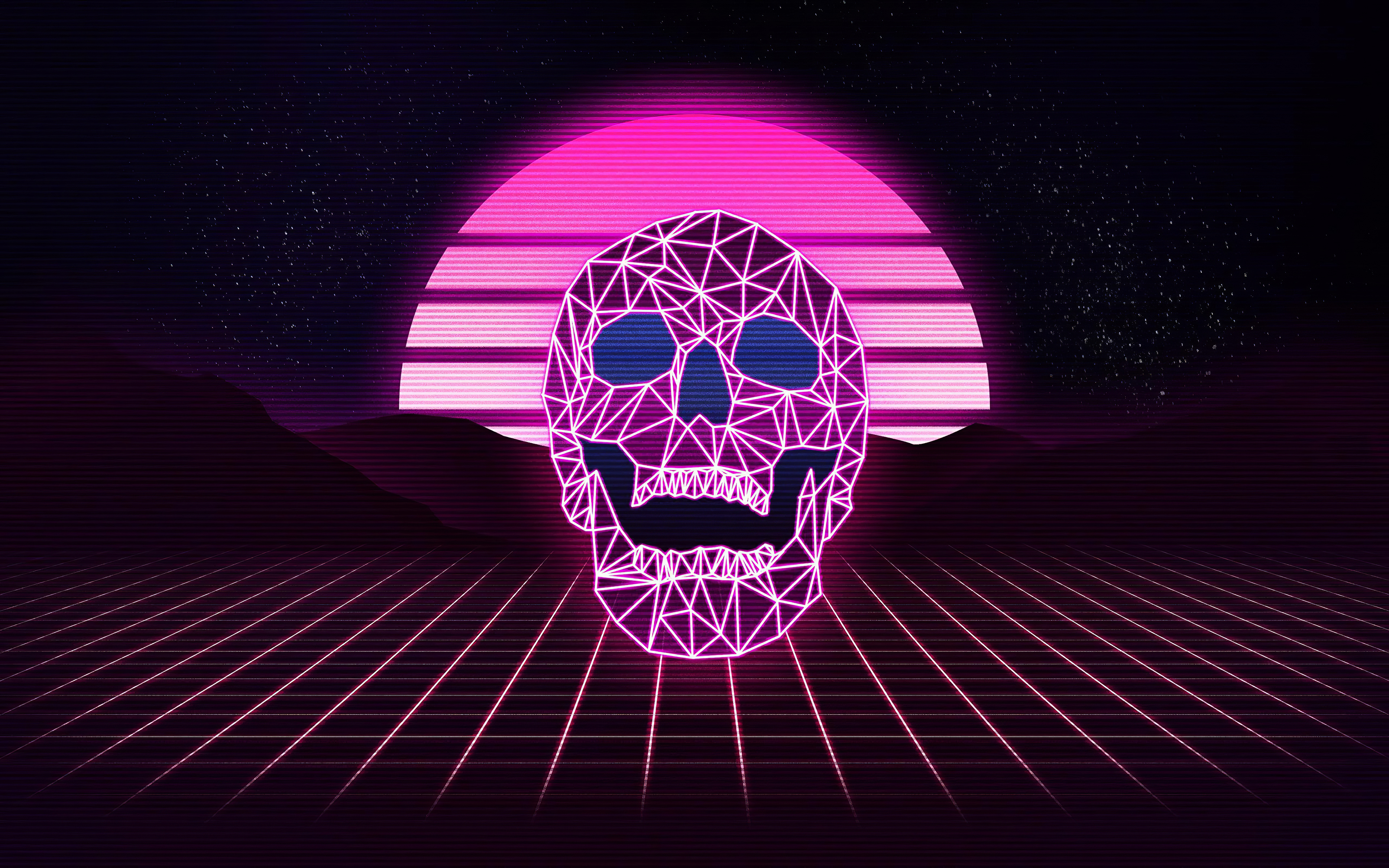 Retro Synthwave 4K Wallpapers Wallpapers