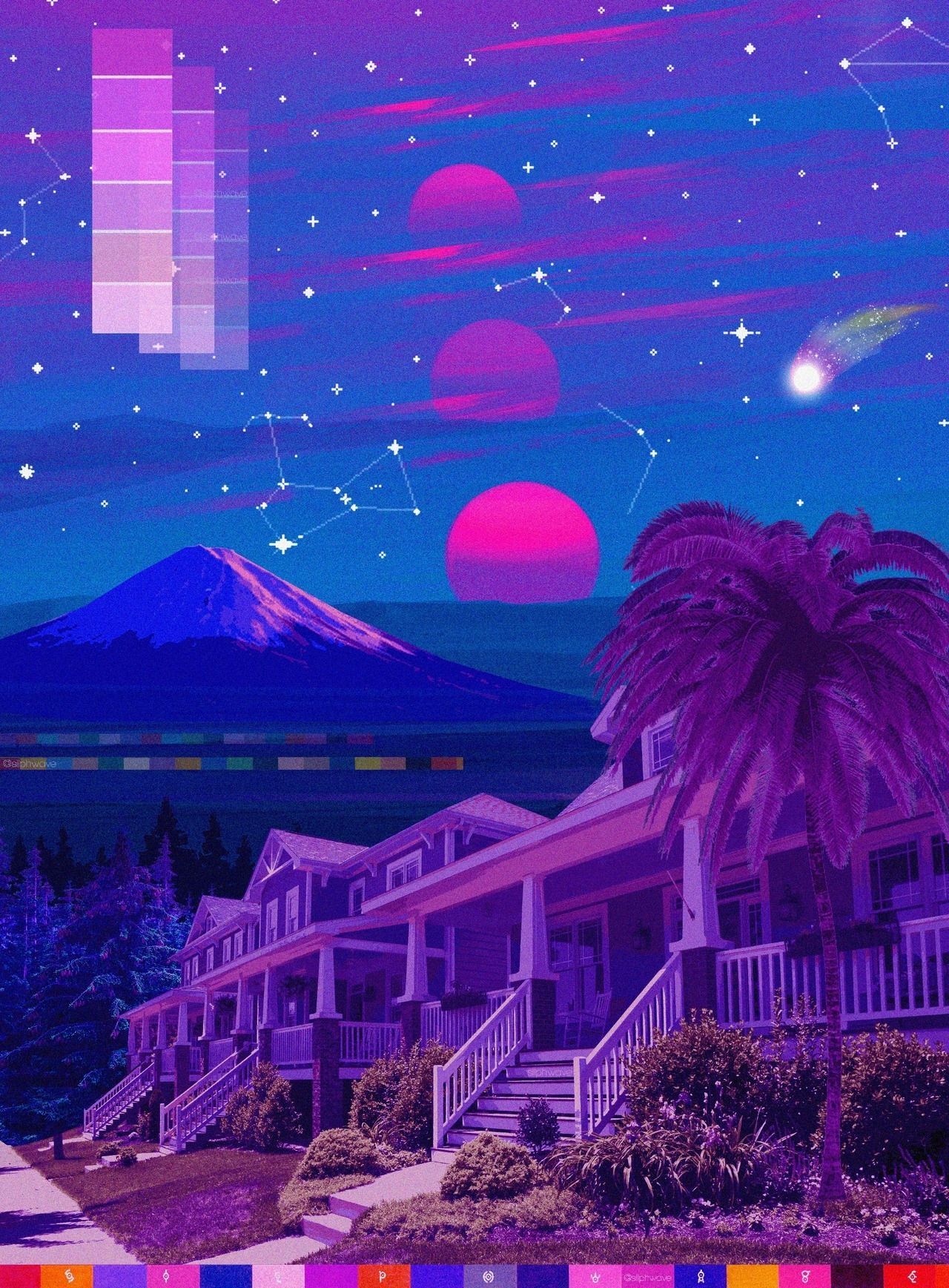 Retro Vaporwave Wallpapers Wallpapers