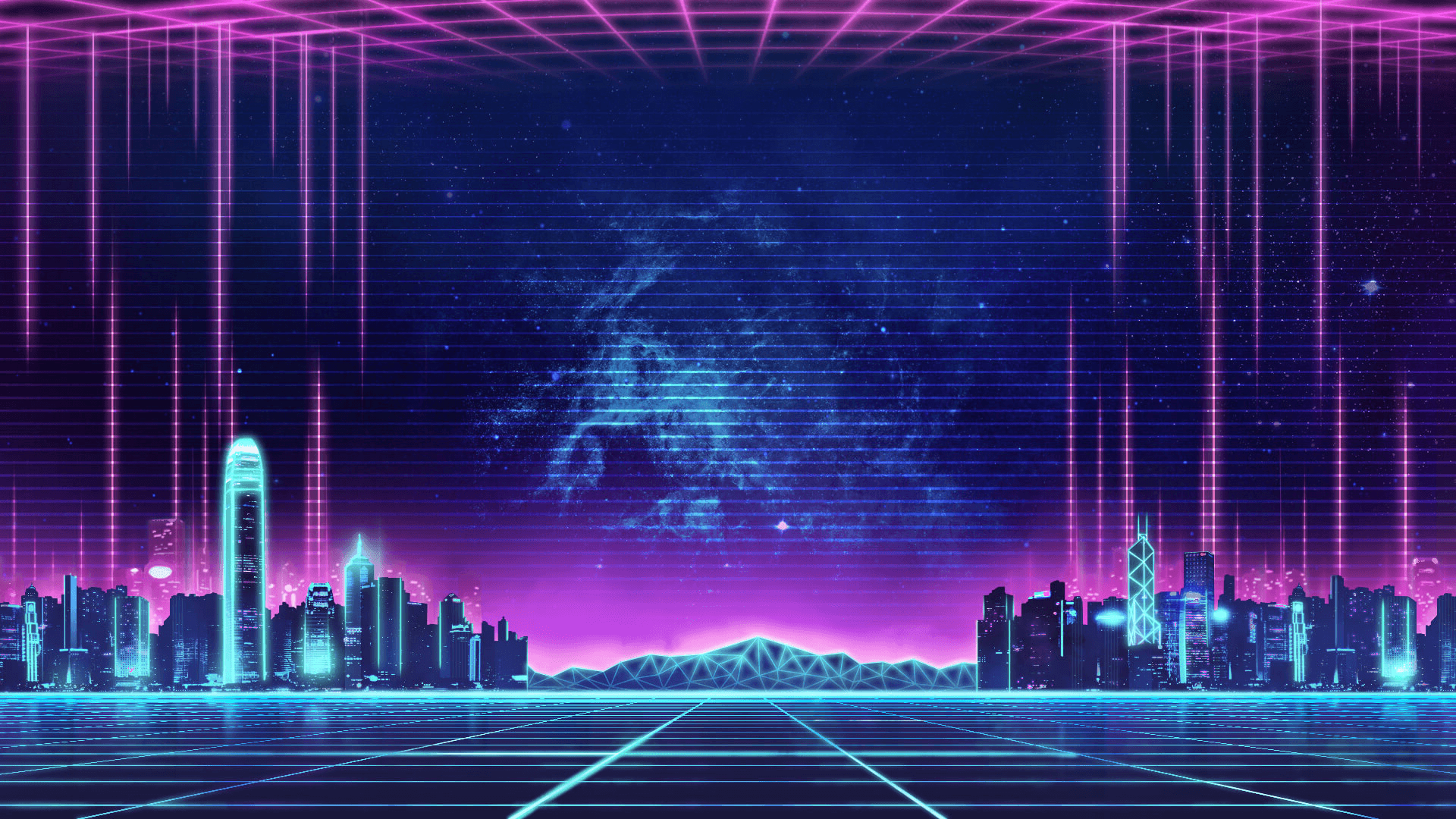 Retro Wave City Wallpapers Wallpapers