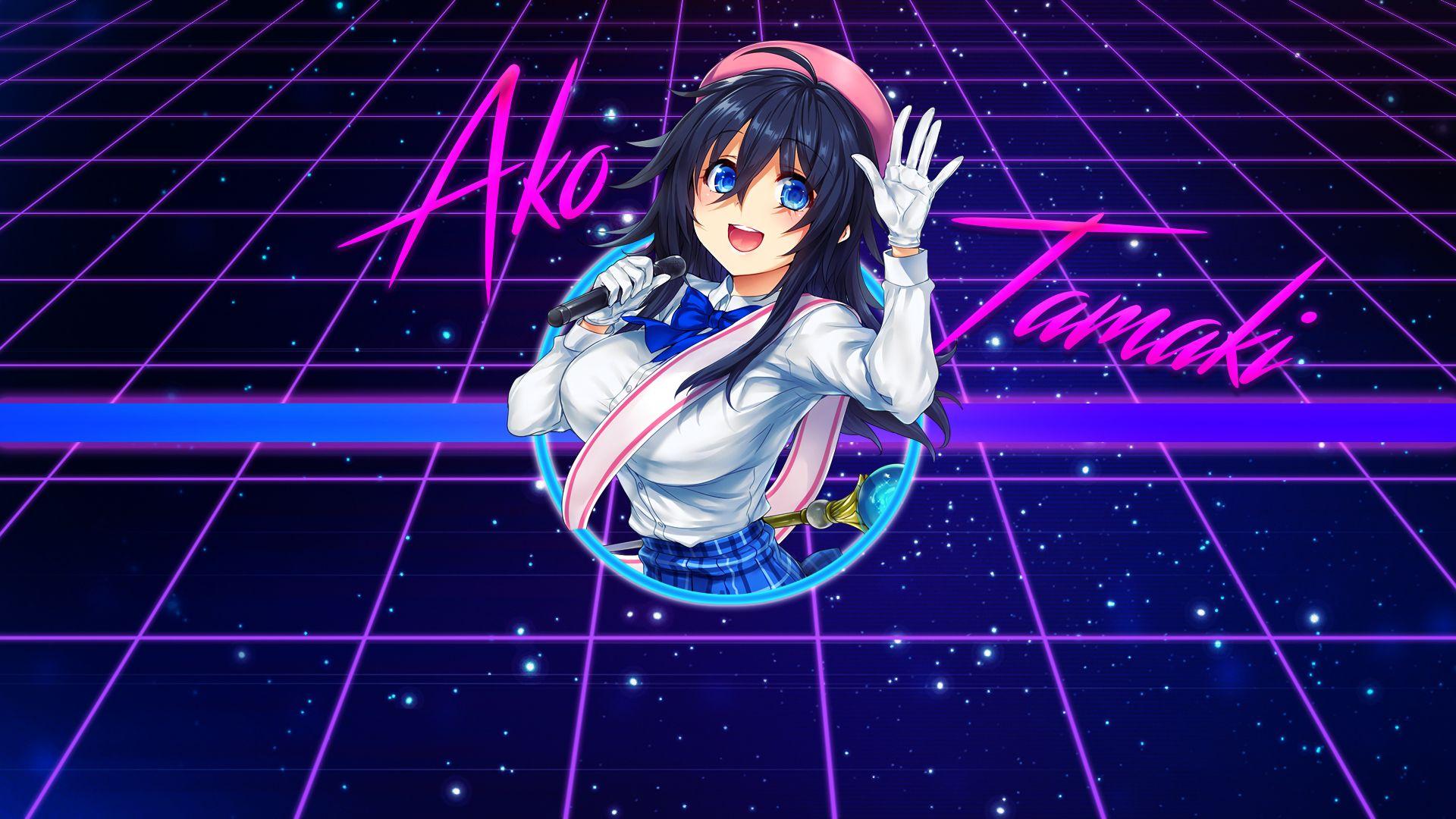 Retrowave Anime Wallpapers Wallpapers