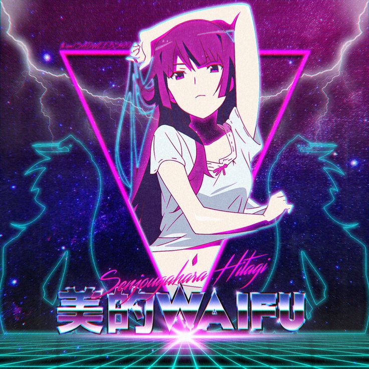 Retrowave Anime Wallpapers Wallpapers