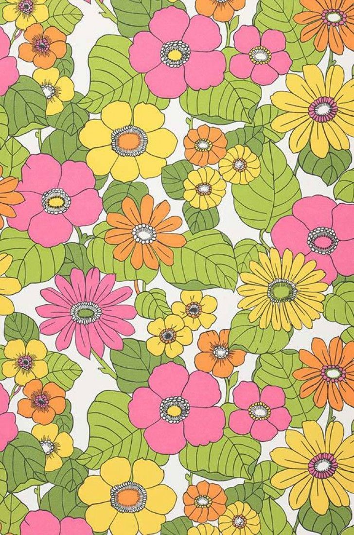 70S Floral Wallpapers