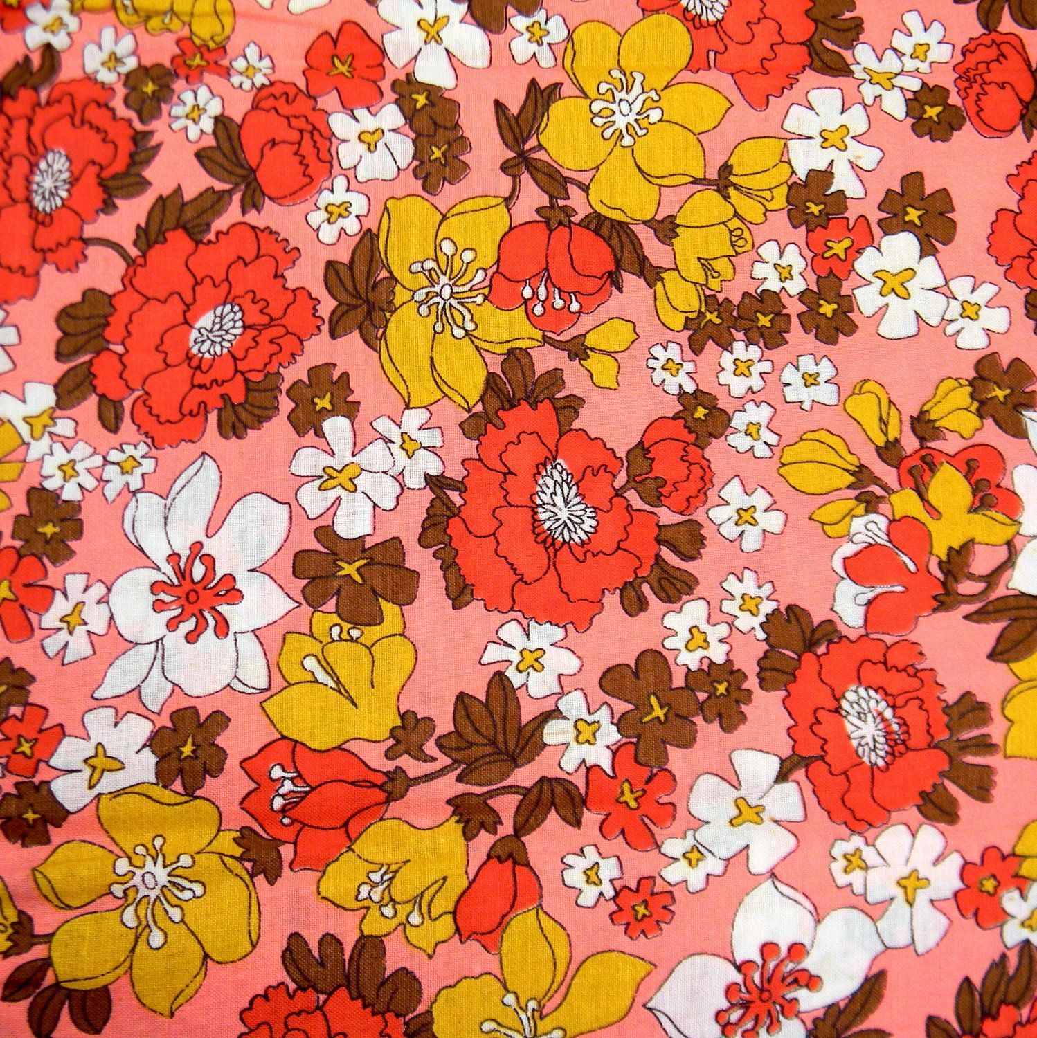 70S Floral Wallpapers